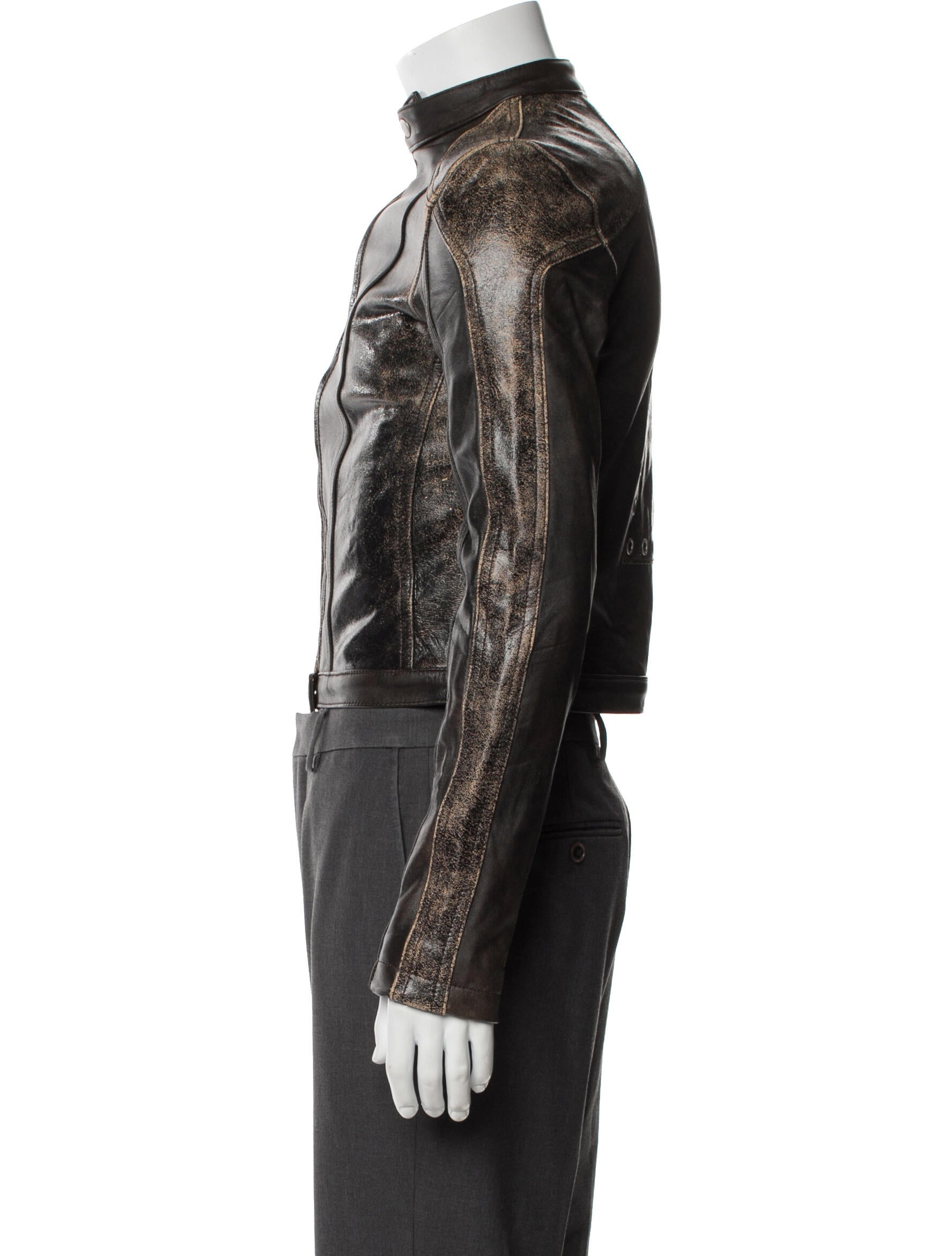 Who Decides War Leather Moto Jacket