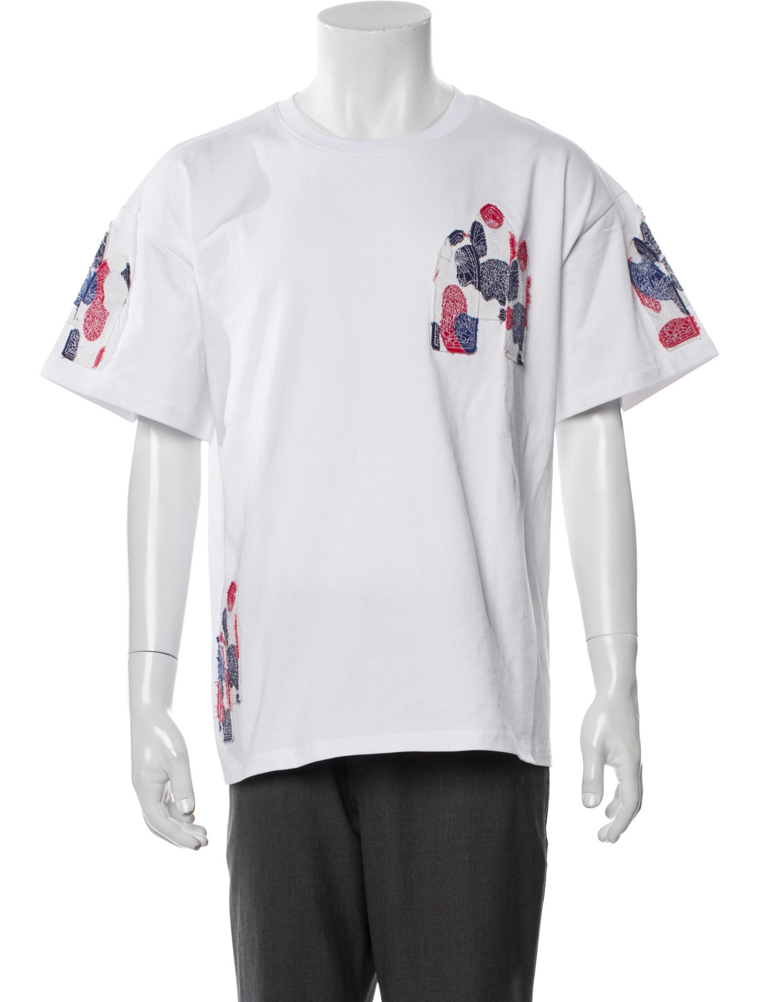 Who Decides War Graphic Print Crew Neck T-Shirt