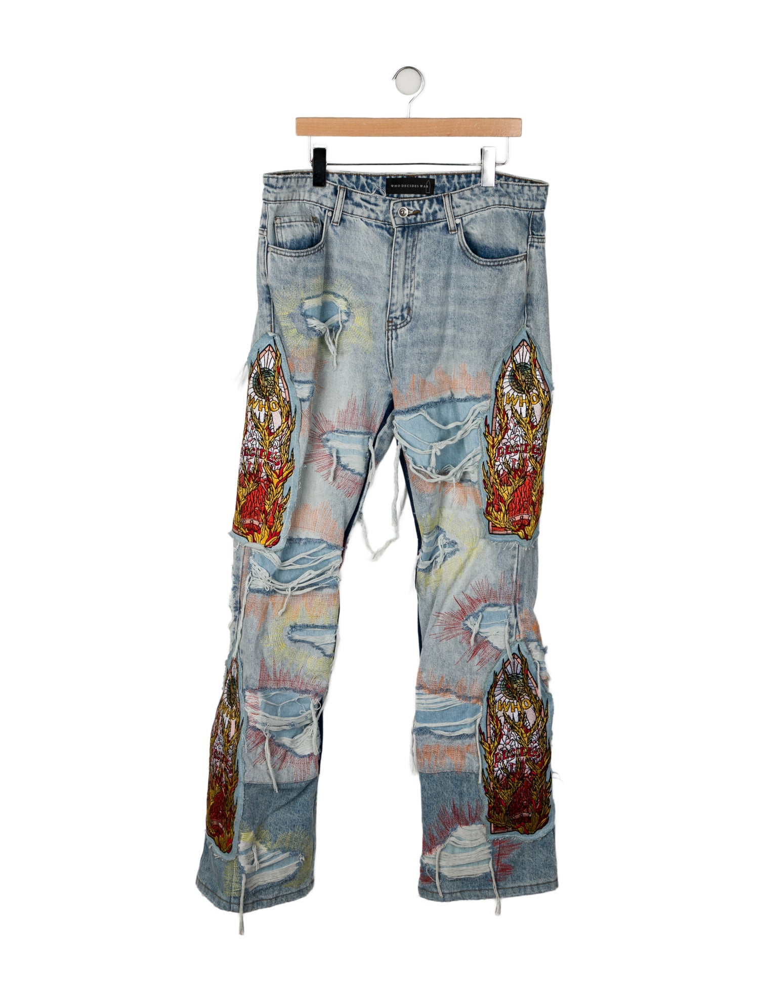 Who Decides War Straight-Leg Jeans