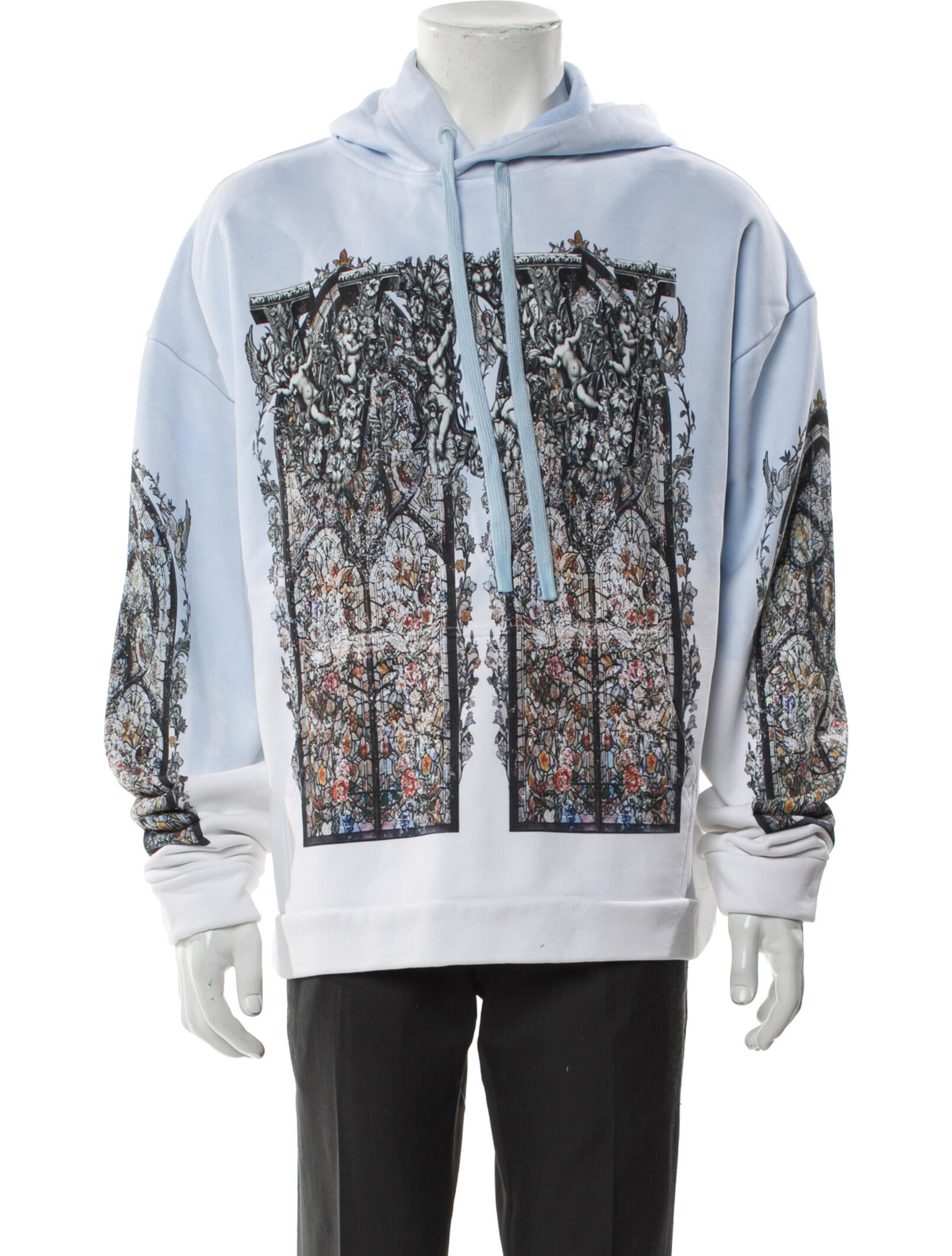 Who Decides War Printed Crew Neck Hoodie