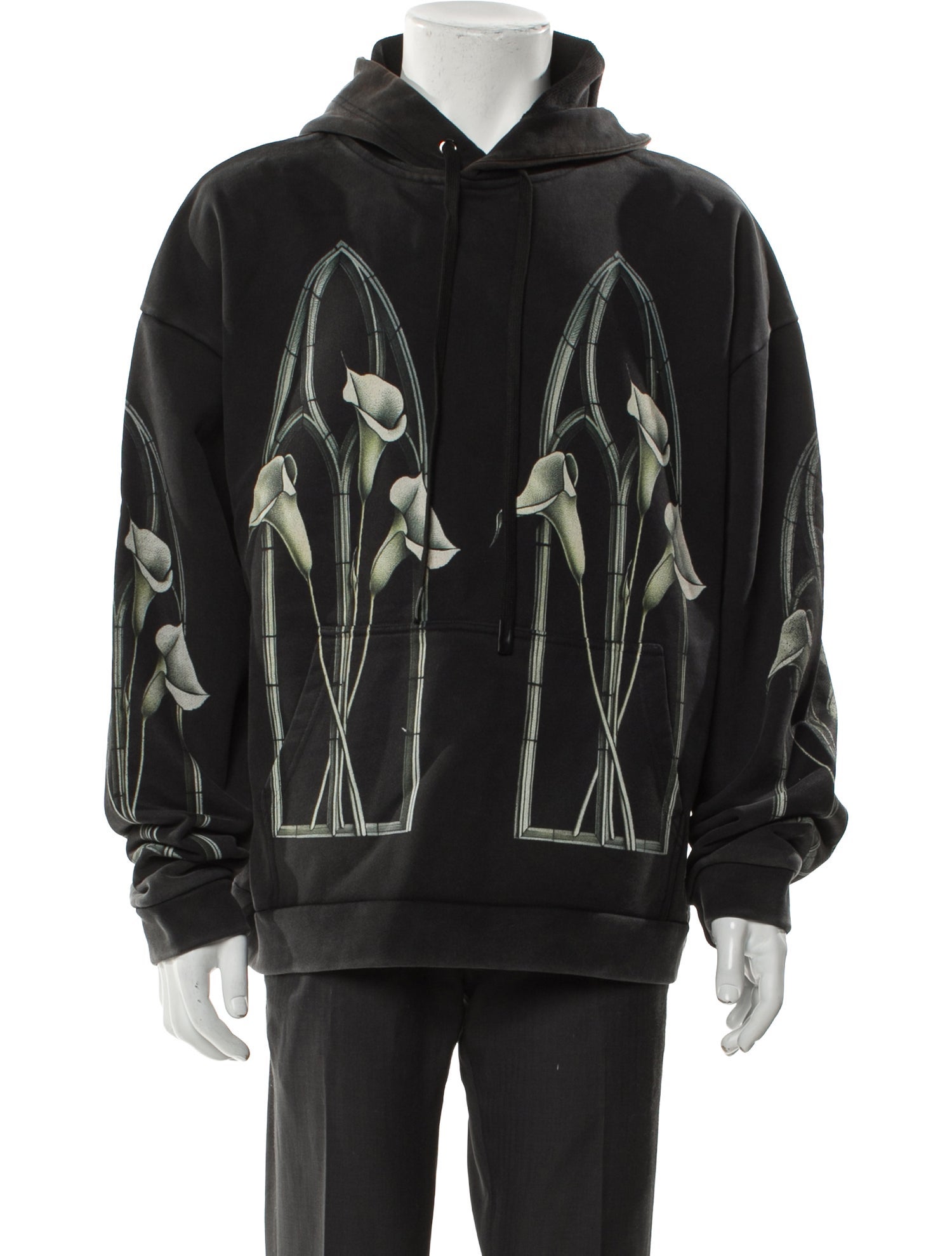 Who Decides War Printed V-Neck Hoodie