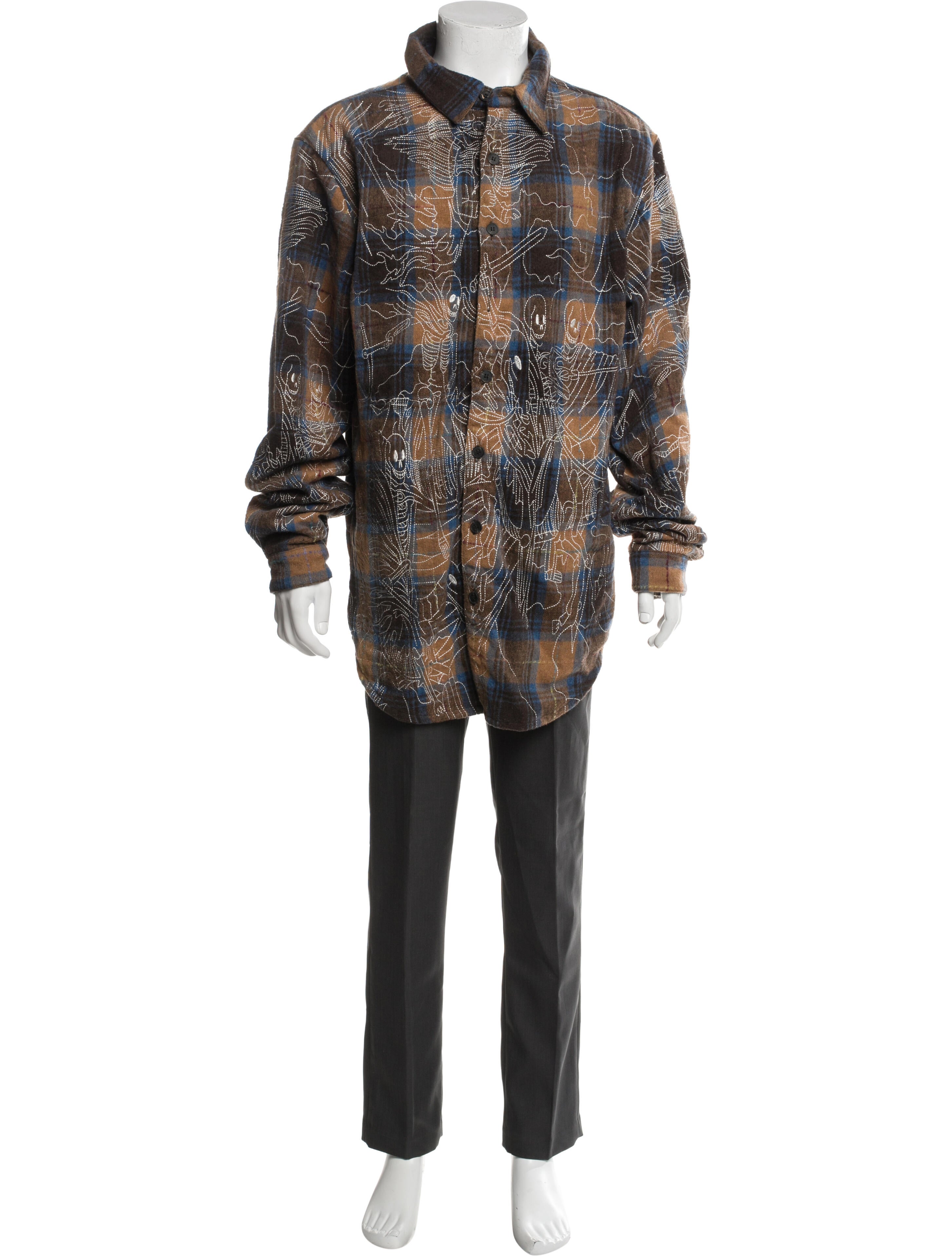 Who Decides War Plaid Print Parka