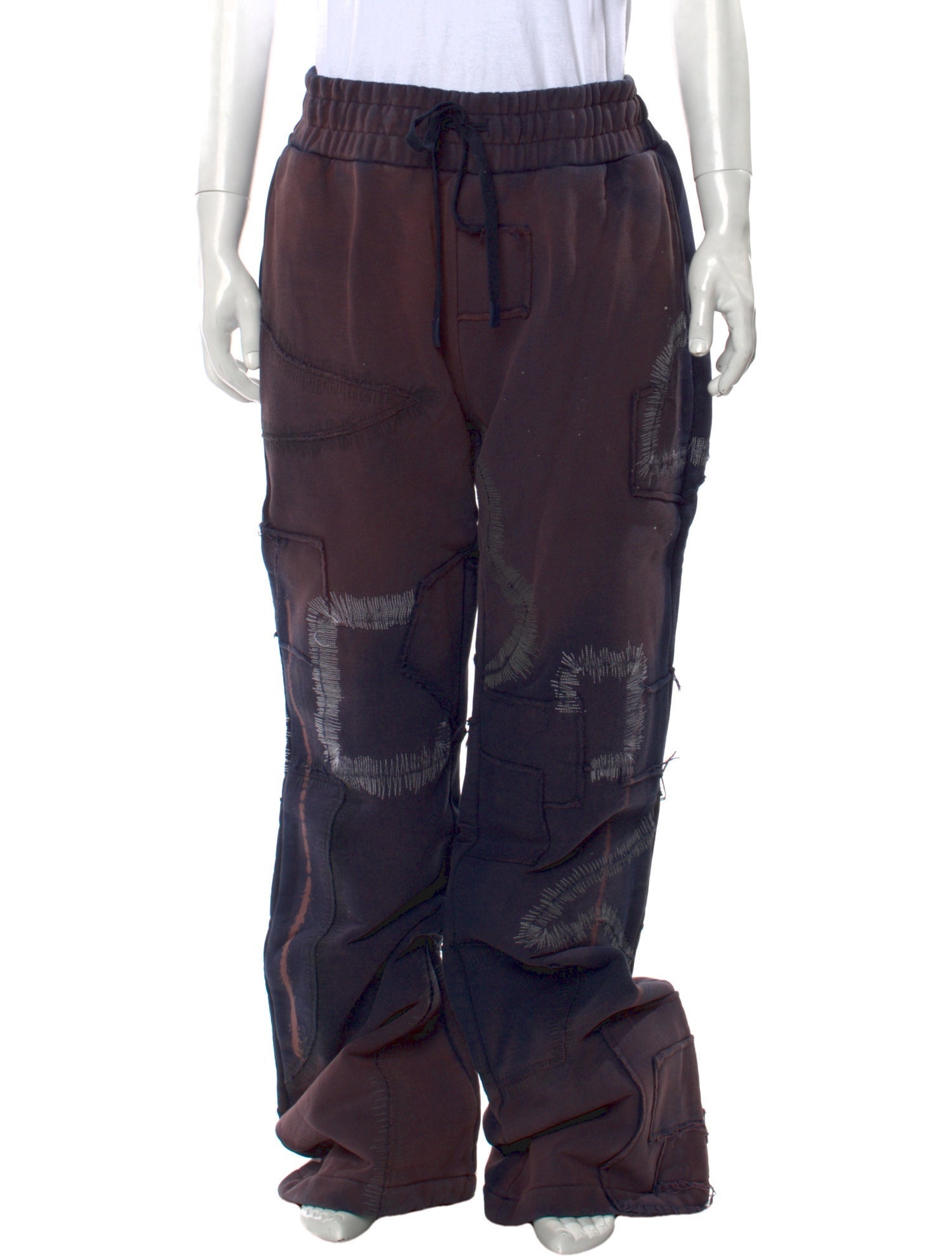 Who Decides War Graphic Print Joggers