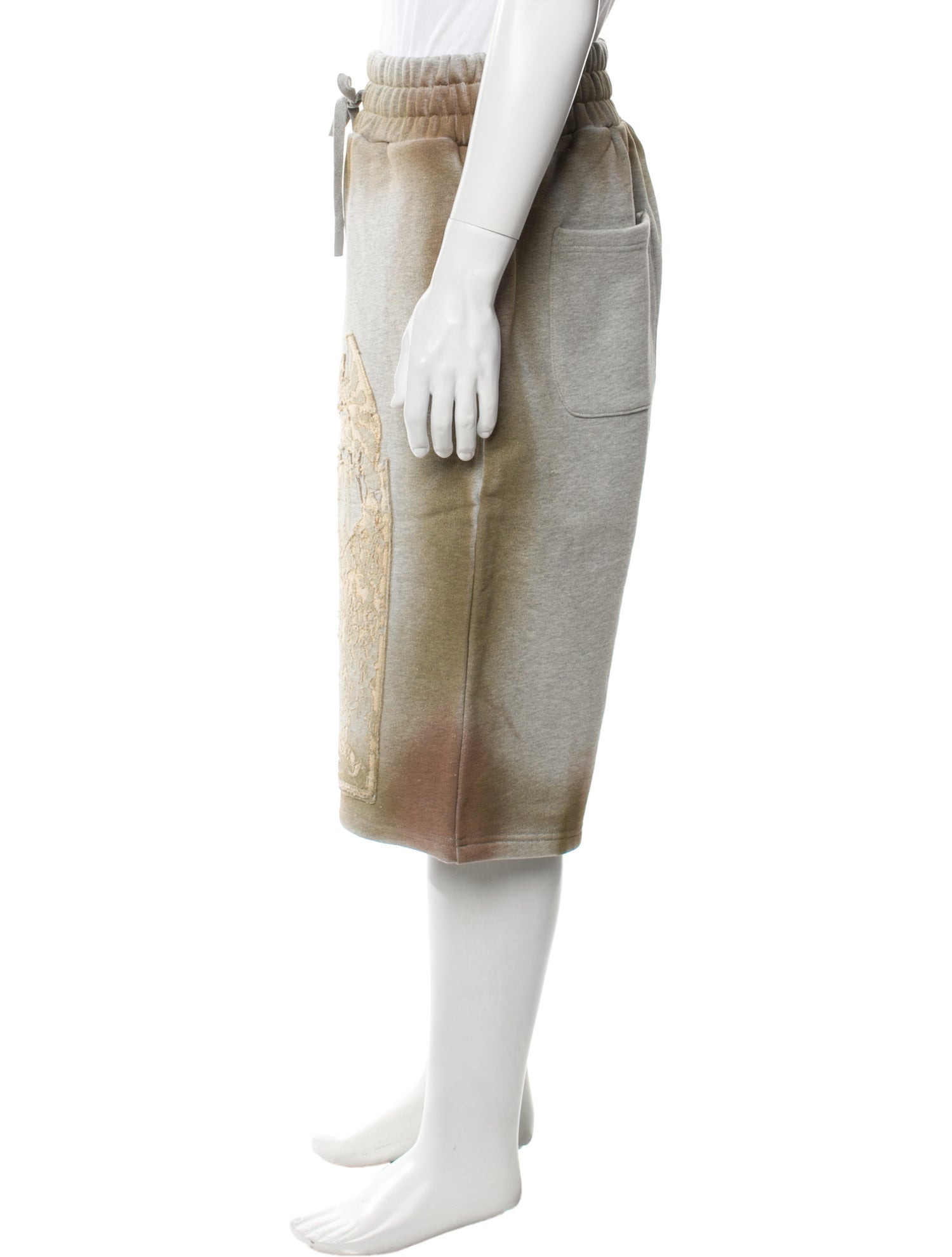 Who Decides War Printed Jogger Shorts w/ Tags