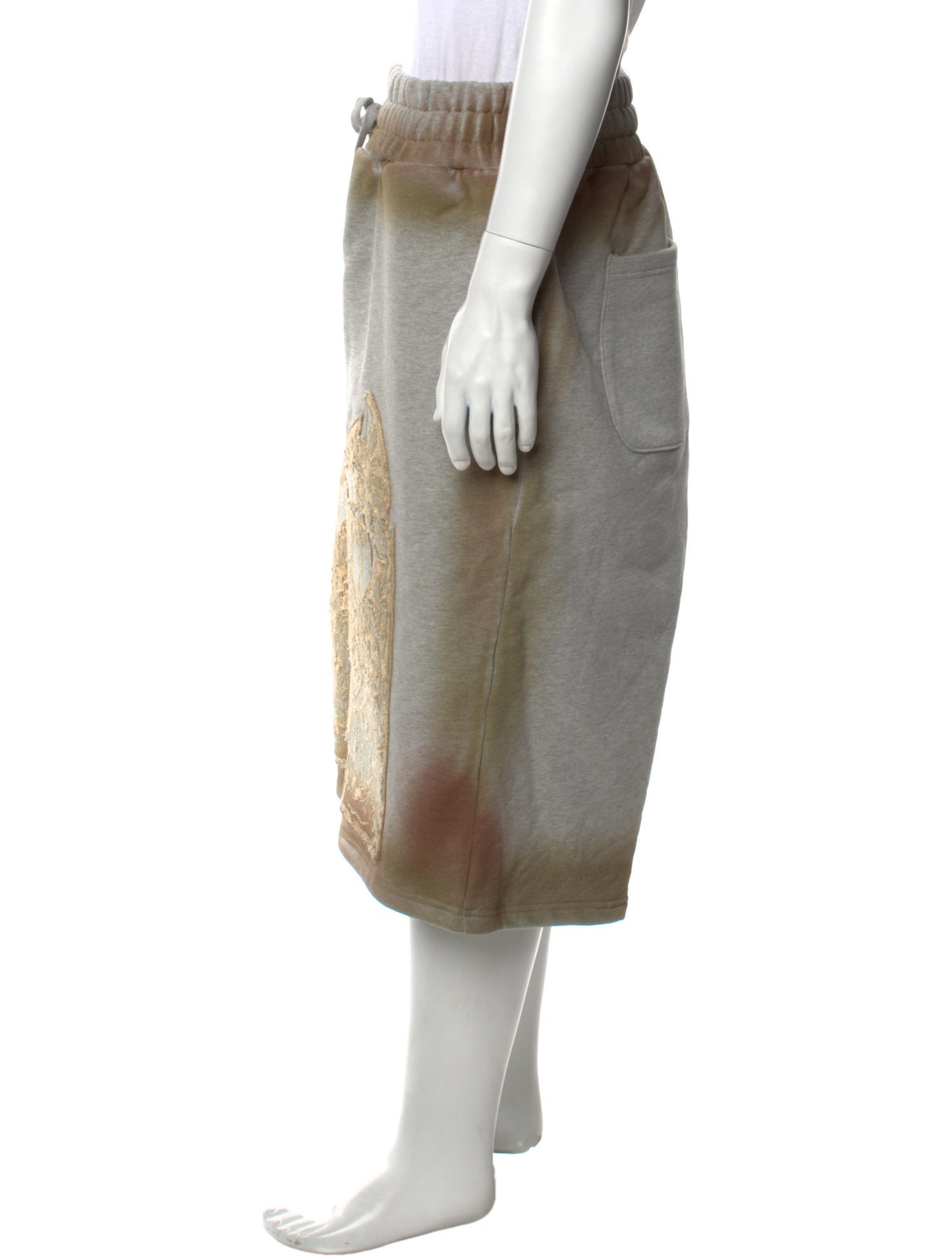 Who Decides War Printed Jogger Shorts w/ Tags