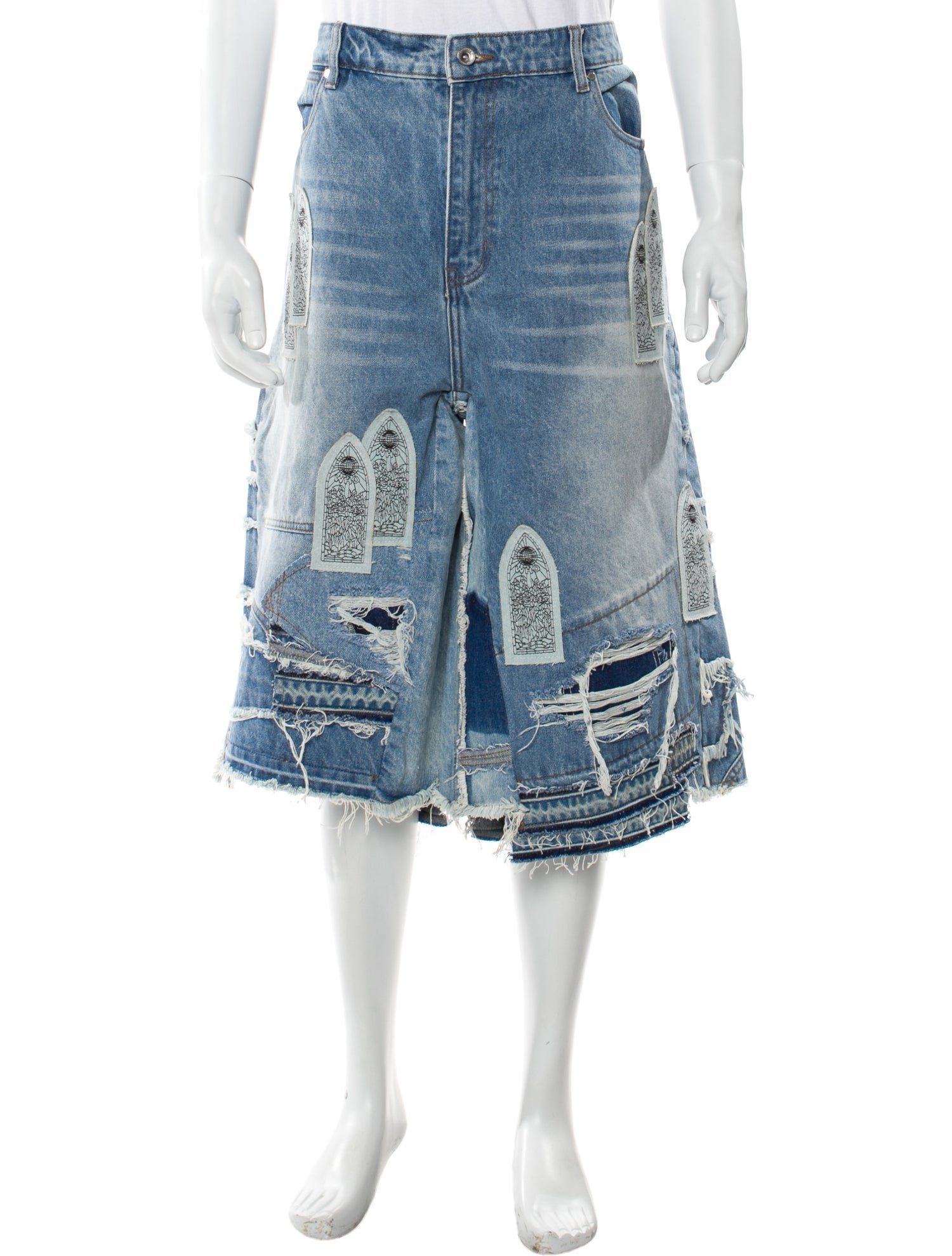 Who Decides War Denim Shorts