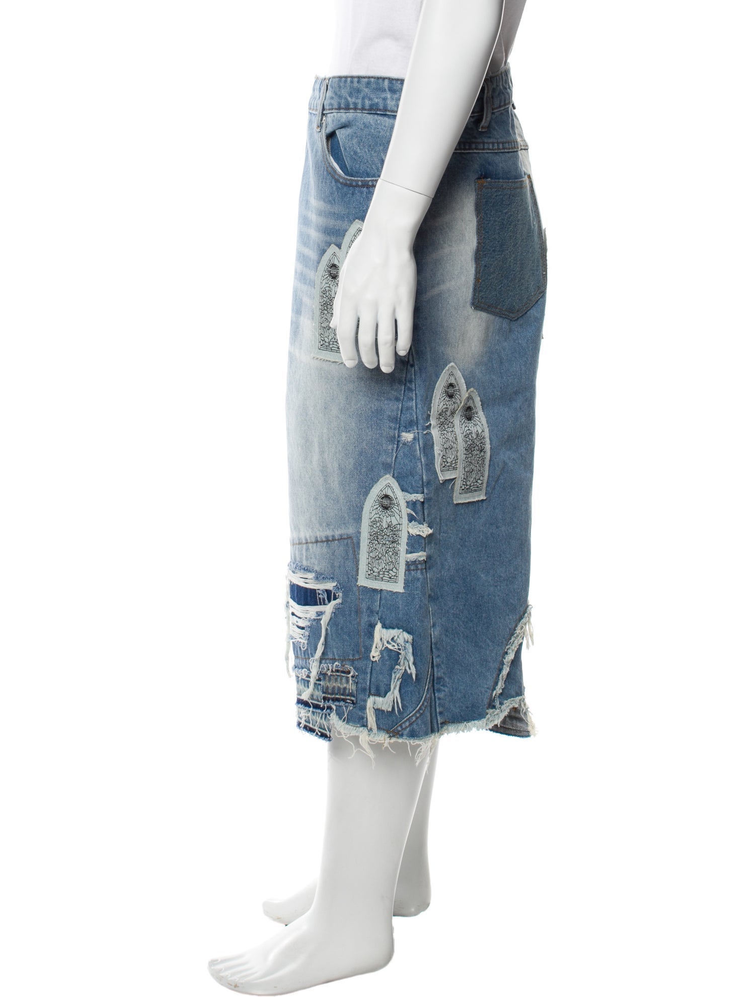 Who Decides War Denim Shorts