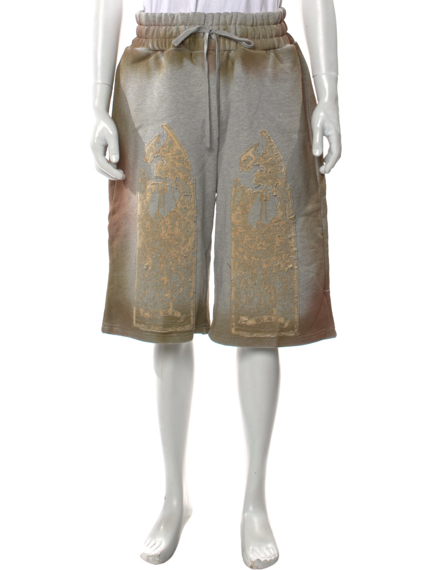 Who Decides War Graphic Print Athletic Shorts