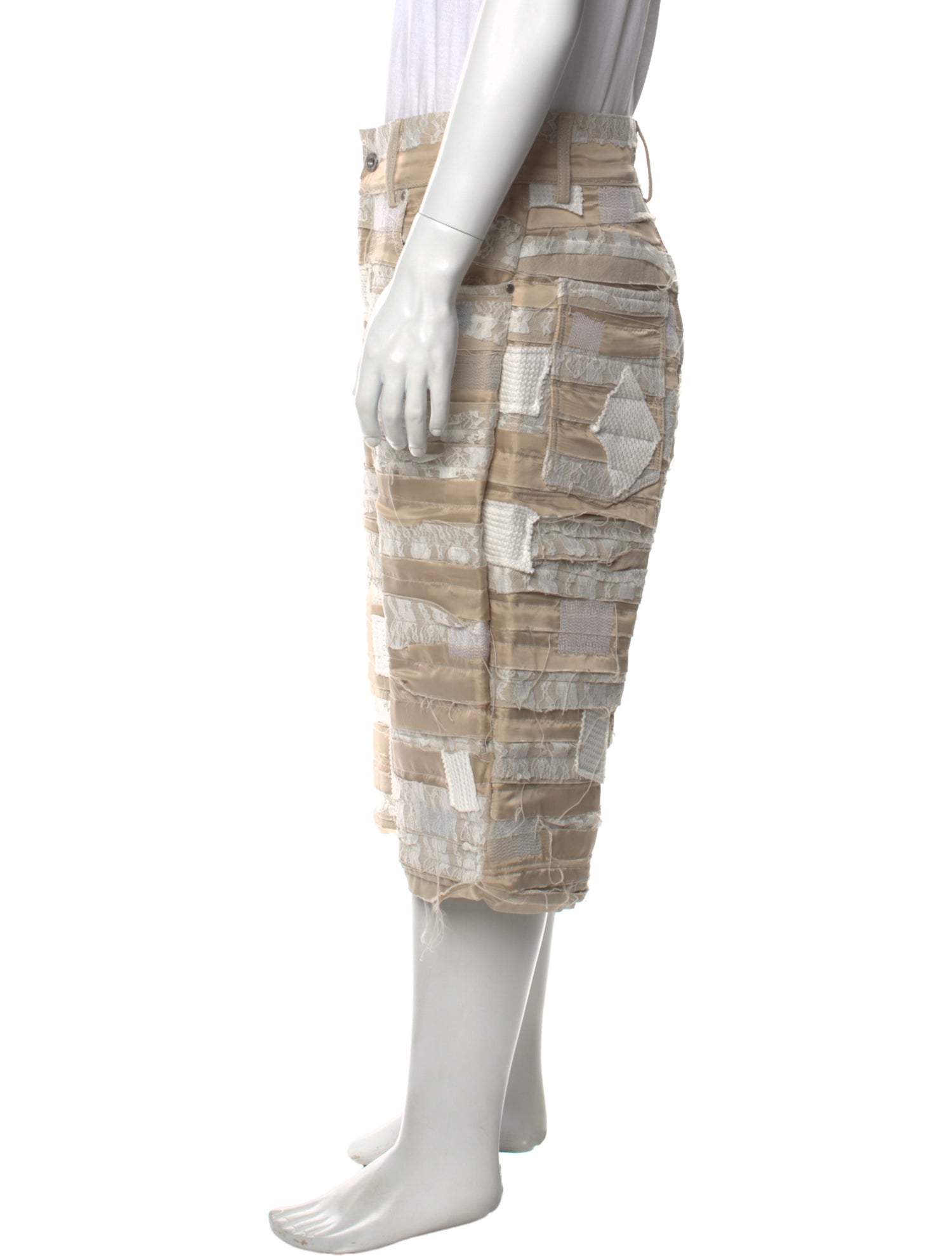 Who Decides War Lace Pattern Jogger Shorts w/ Tags