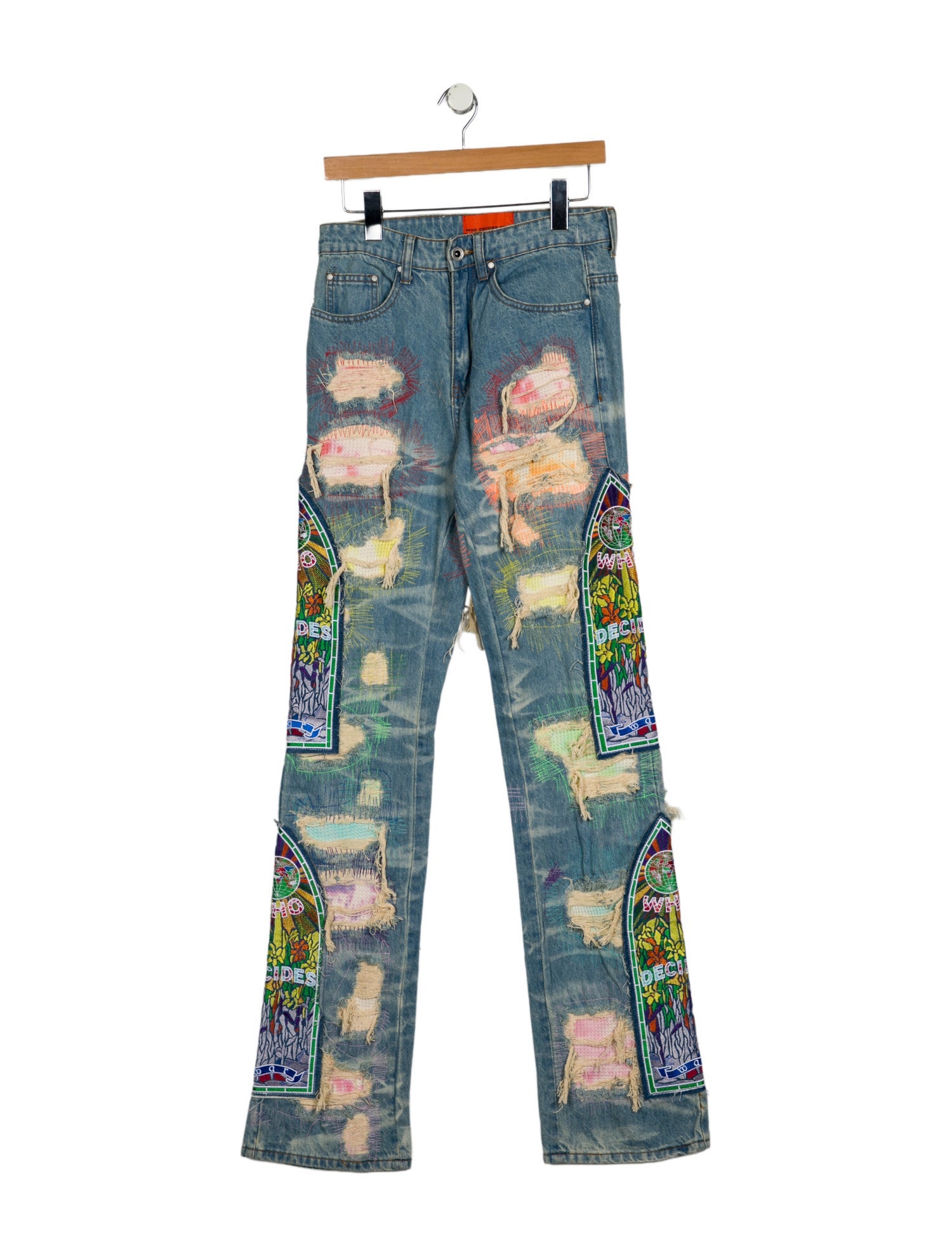 Who Decides War High-Rise Wide Leg Jeans w/ Tags