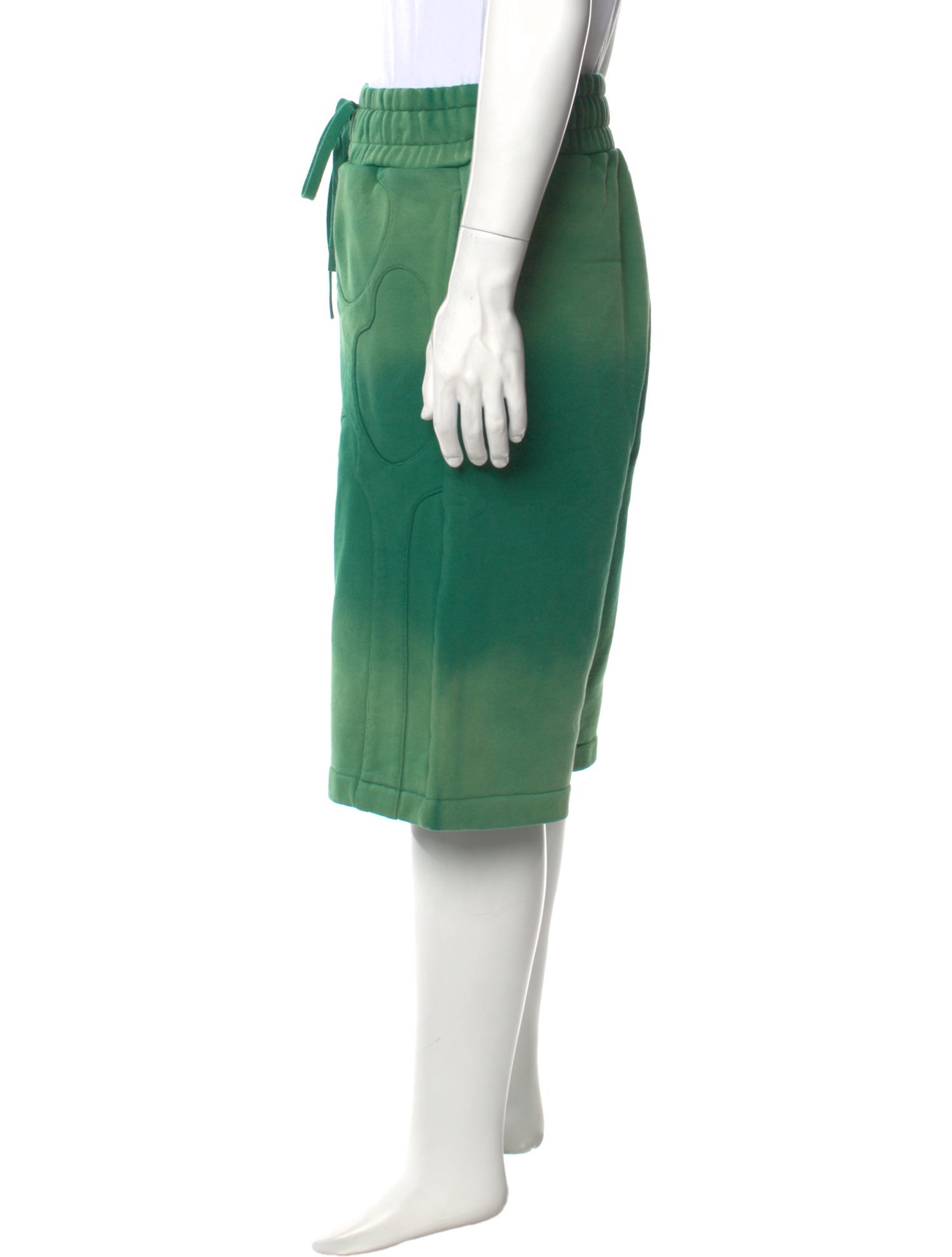 Who Decides War Tie-Dye Print Jogger Shorts