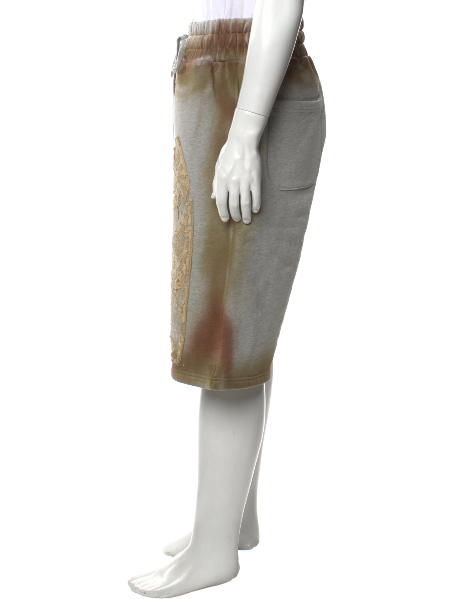 Who Decides War Graphic Print Athletic Shorts