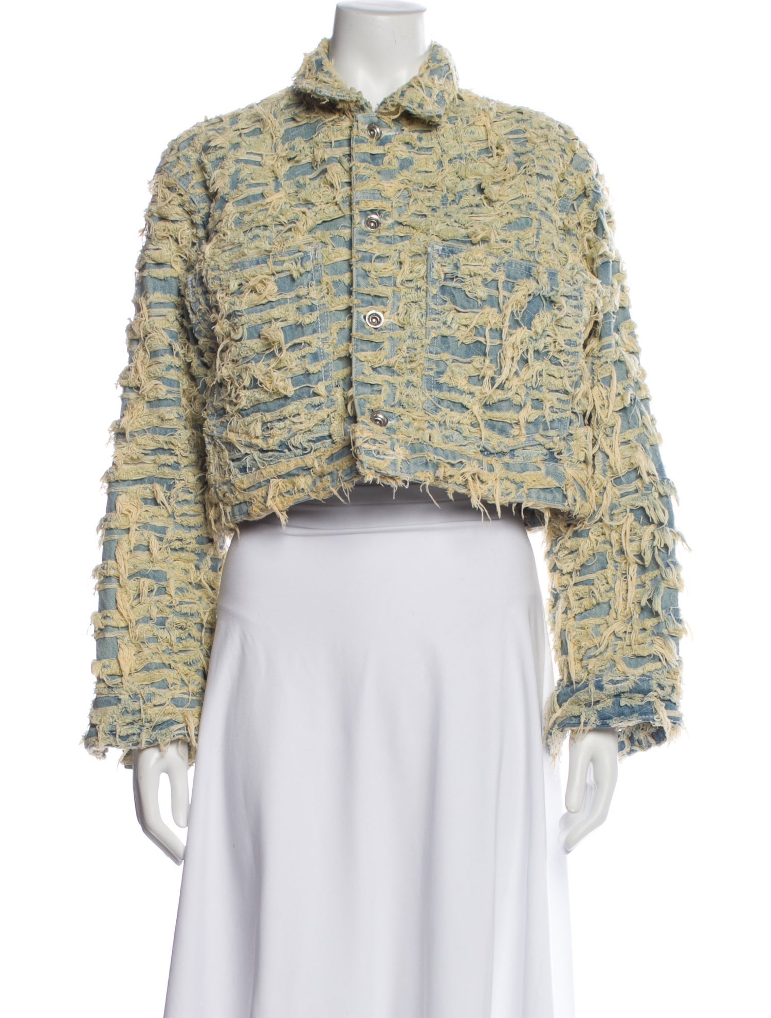 Who Decides War Printed Evening Jacket