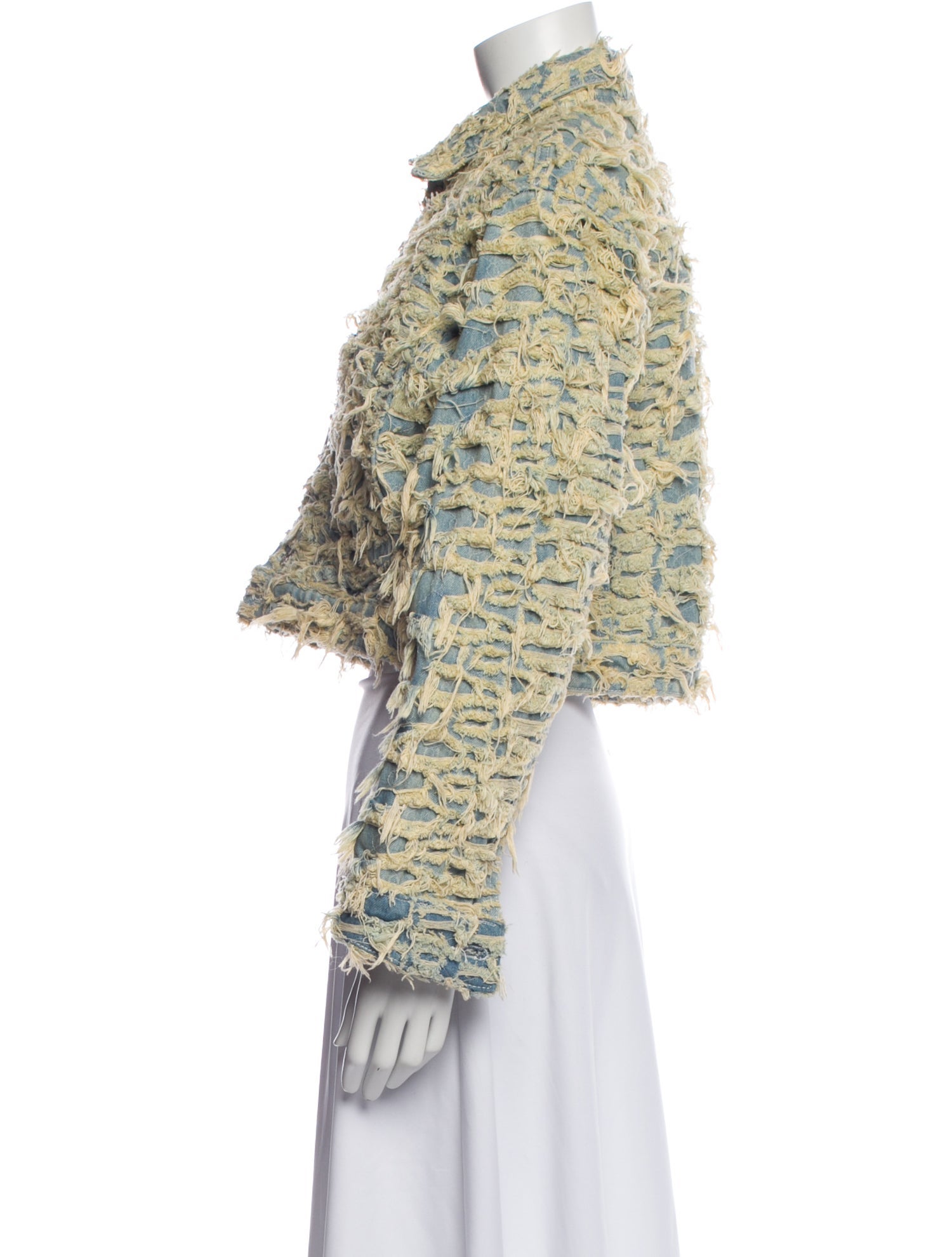 Who Decides War Printed Evening Jacket