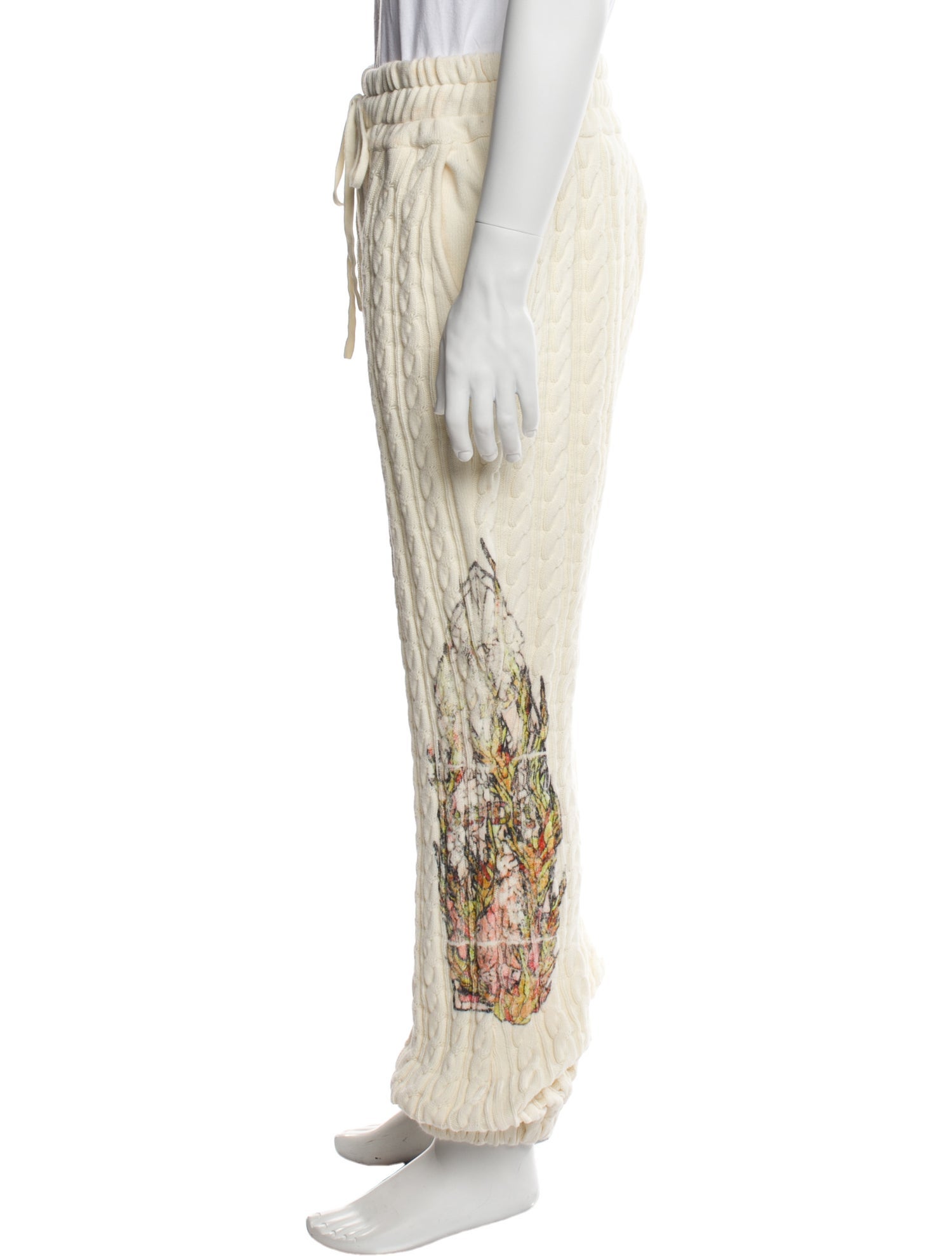 Who Decides War Striped Joggers