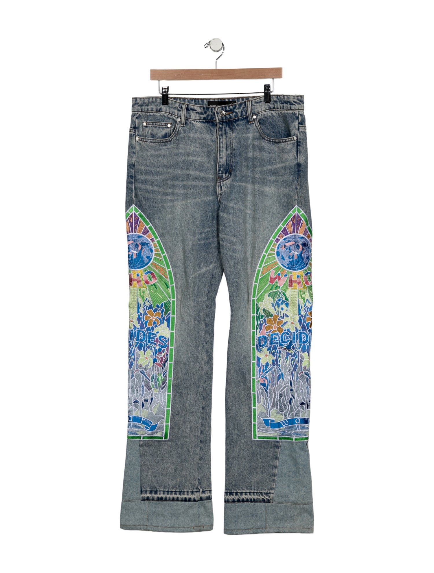 Who Decides War Straight-Leg Jeans