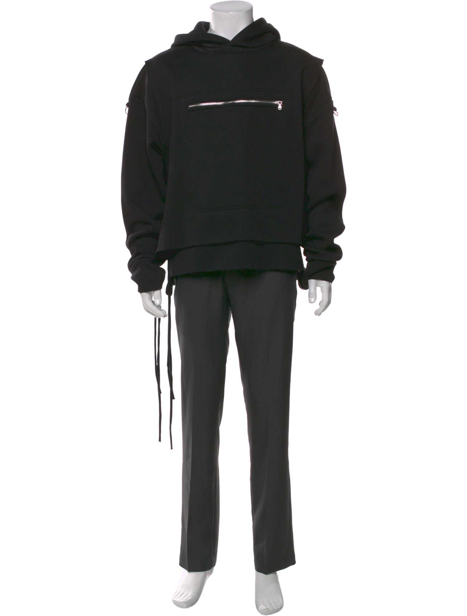 Who Decides War Graphic Print Crew Neck Hoodie