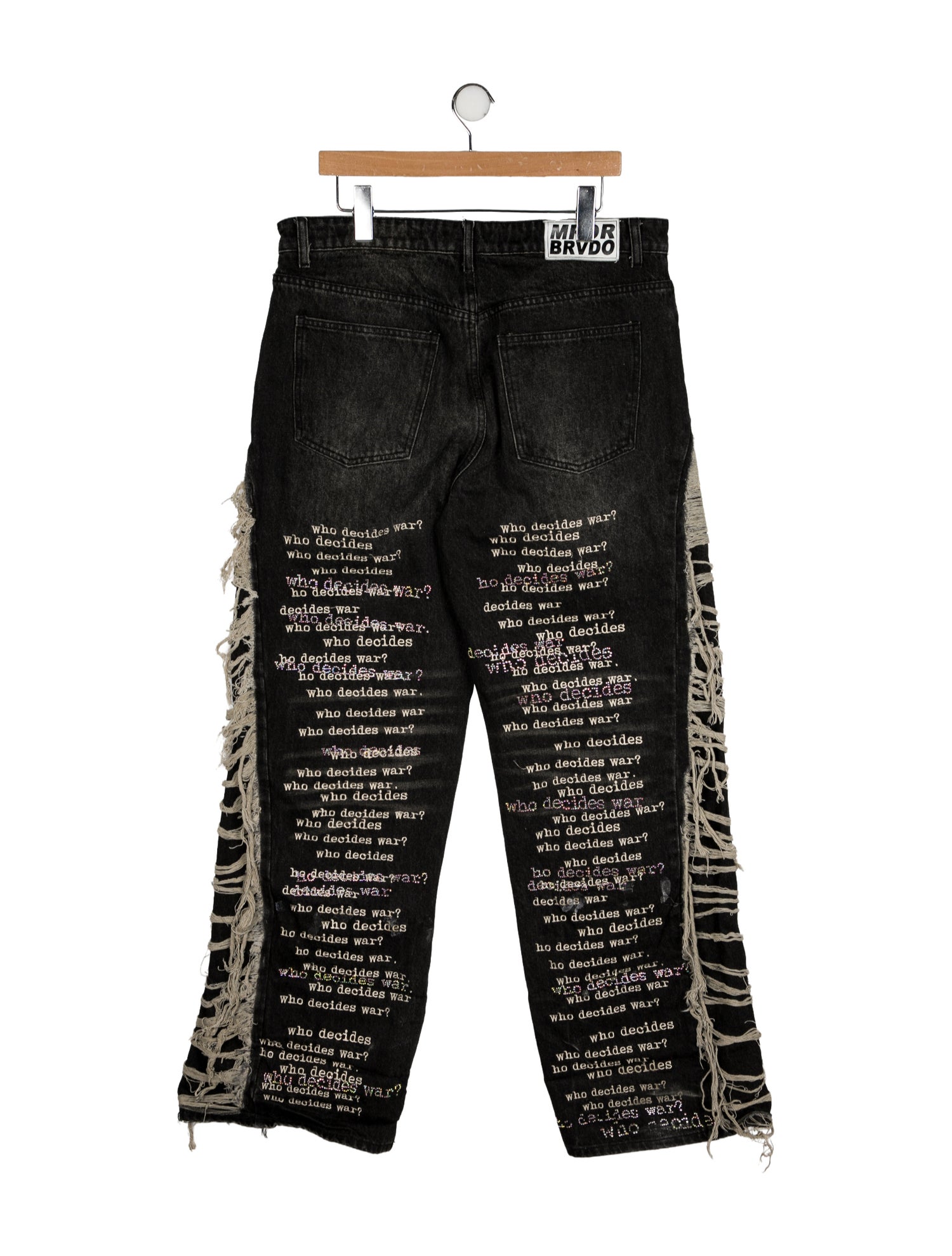 Who Decides War Straight-Leg Jeans