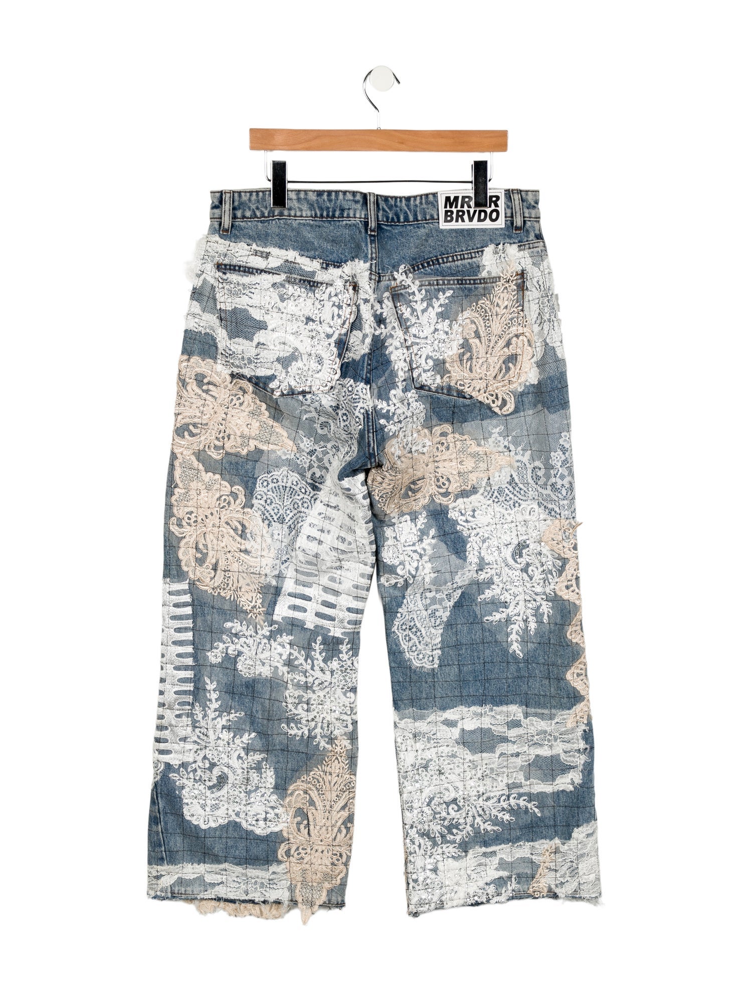 Who Decides War High-Rise Wide Leg Jeans