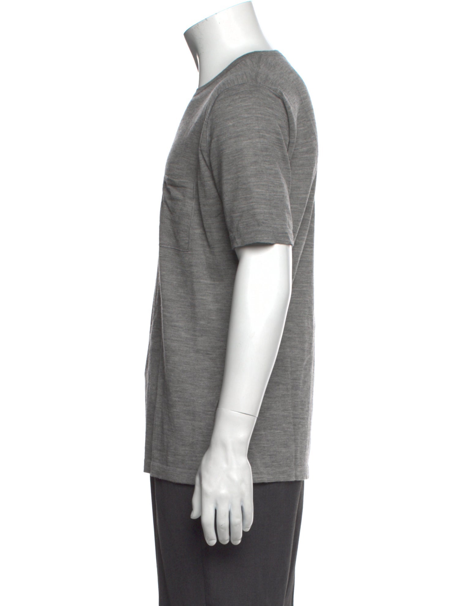 WANT Les Essentiels Wool Crew Neck T-Shirt