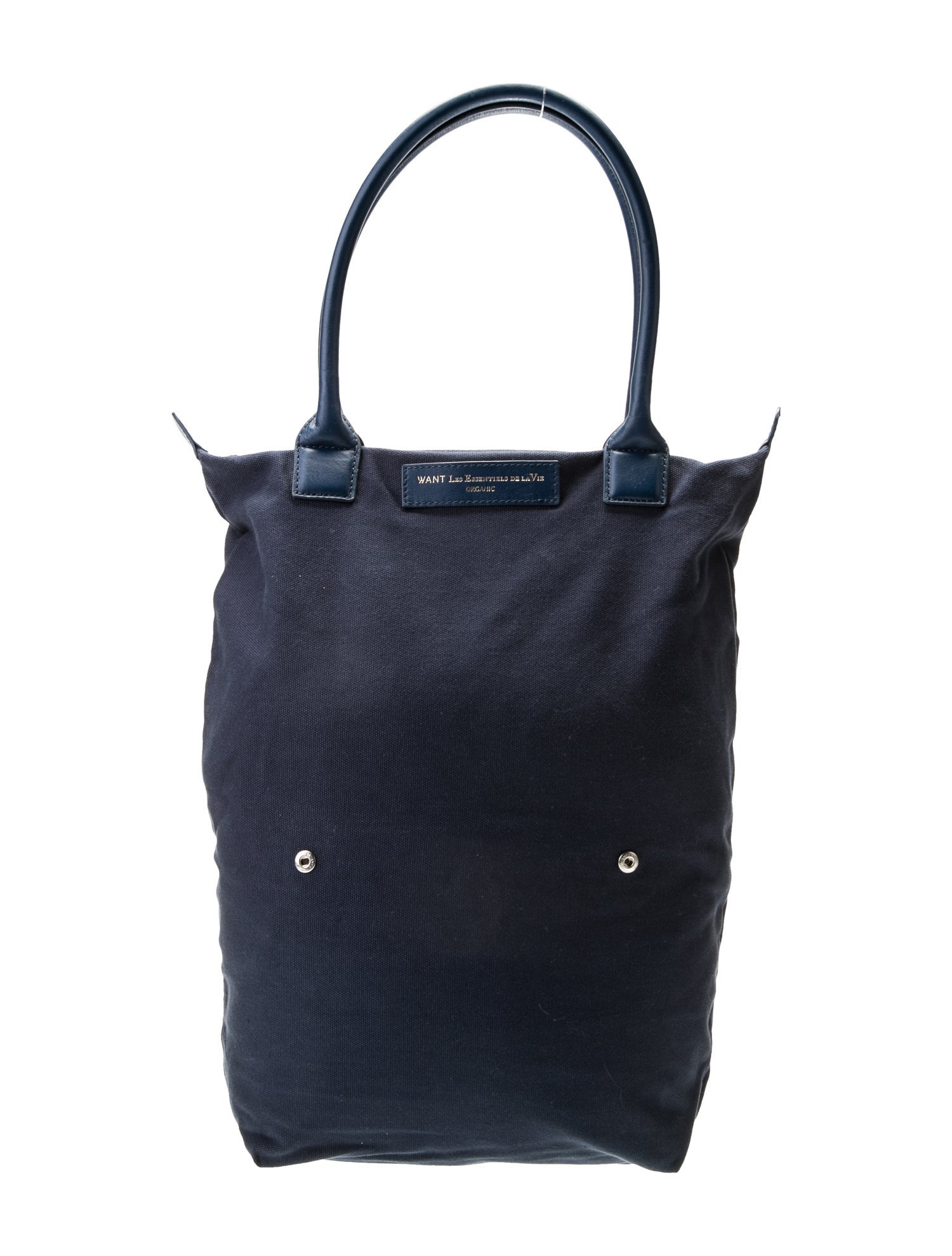 Fred Perry x Comme des Garçons Leather Tennis Tote - Blue
