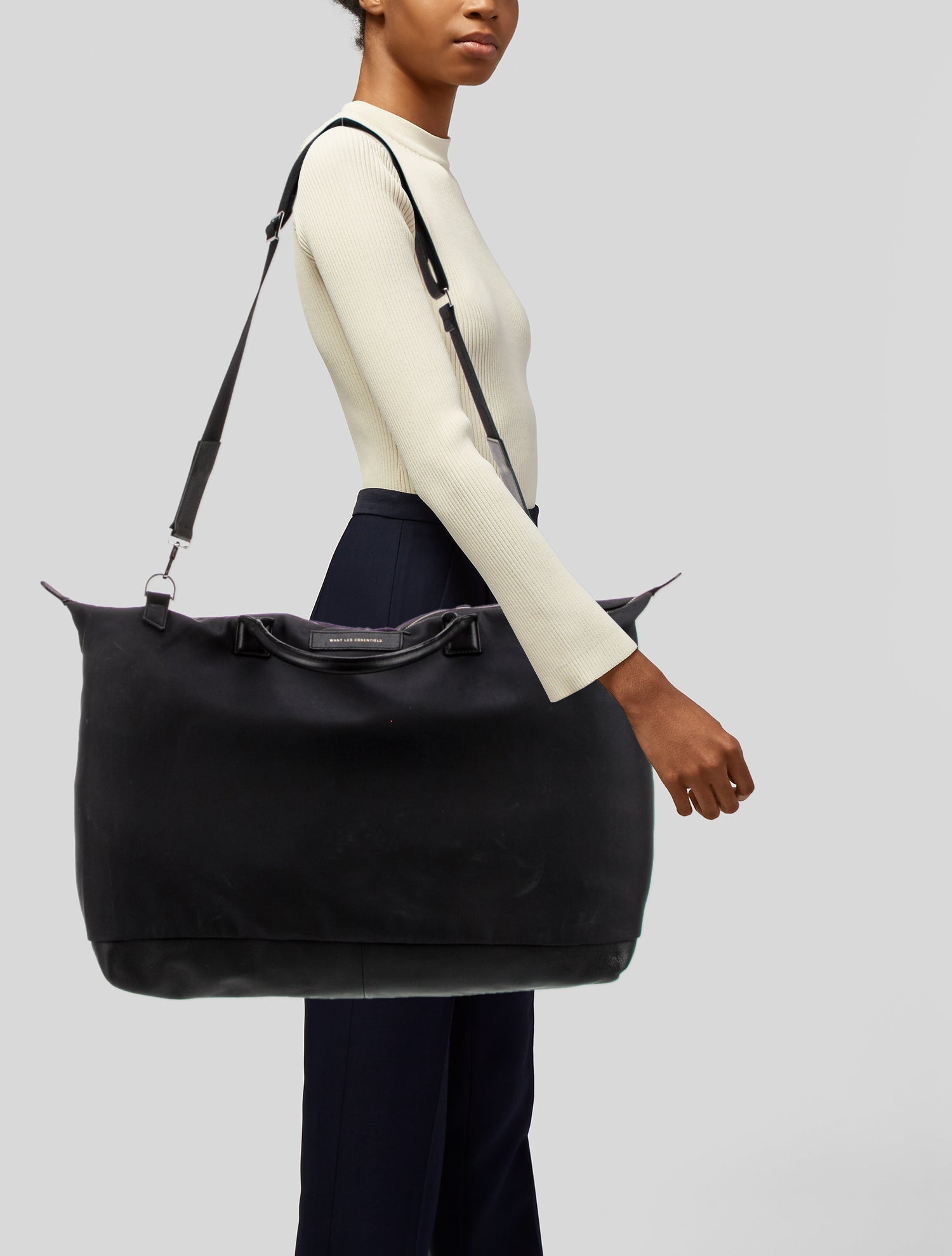 WANT Les Essentiels Nylon Top Handle Bag