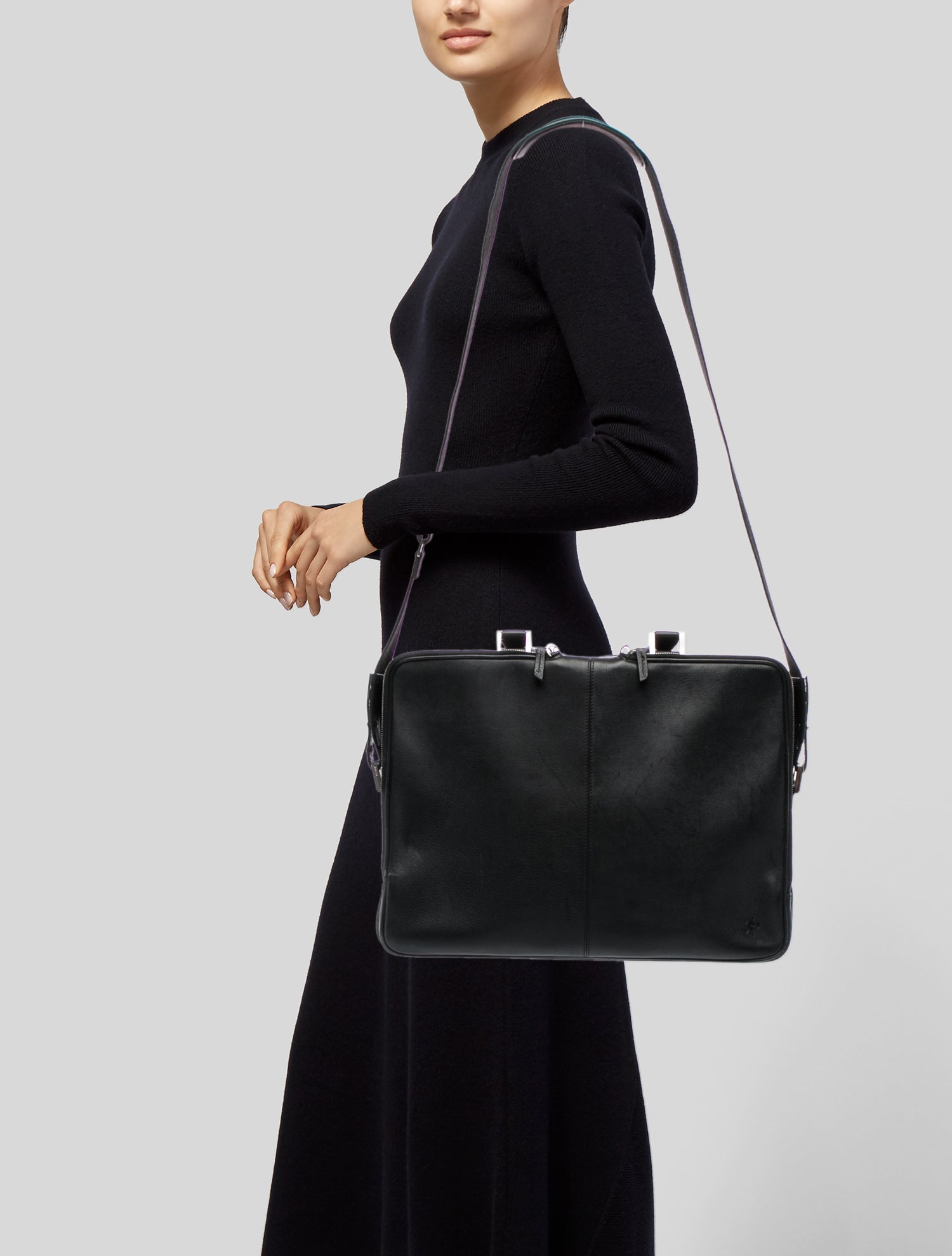 WANT Les Essentiels Leather Briefcase