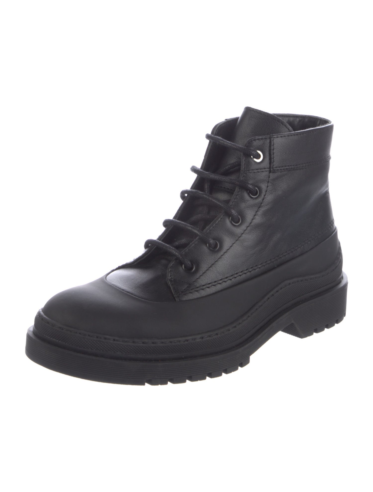 WANT Les Essentiels Leather Combat Boots