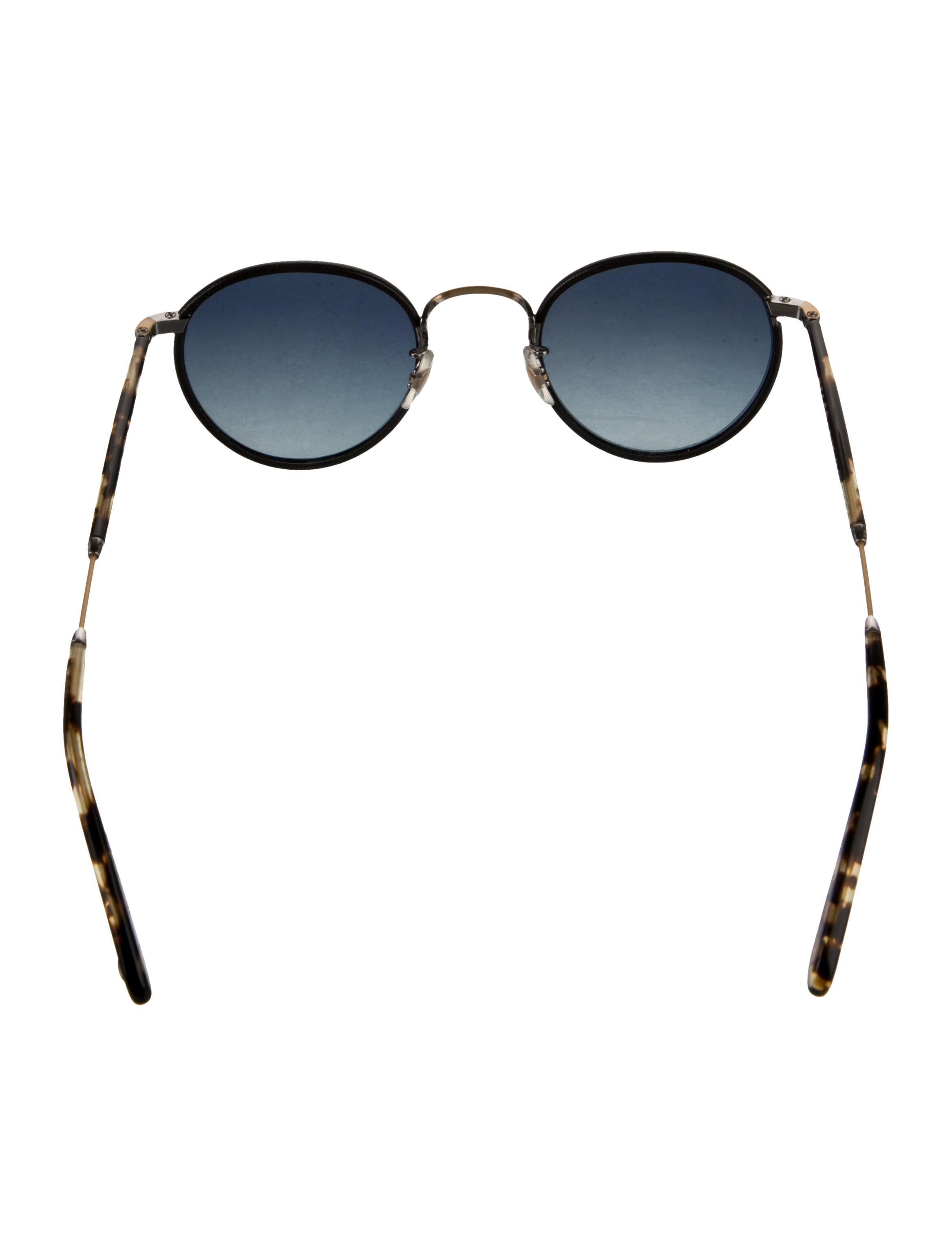 WANT Les Essentiels Round Gradient Sunglasses