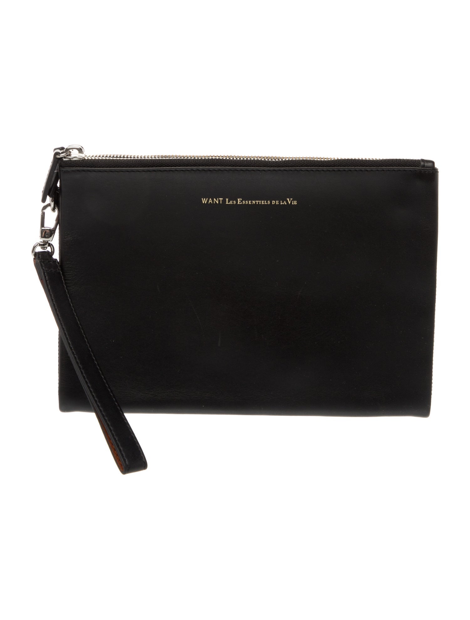 WANT Les Essentiels Leather Clutch w/ Tags