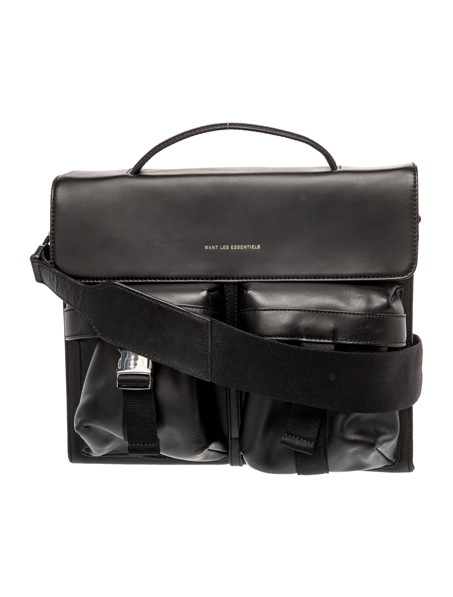 WANT Les Essentiels Leather Briefcase