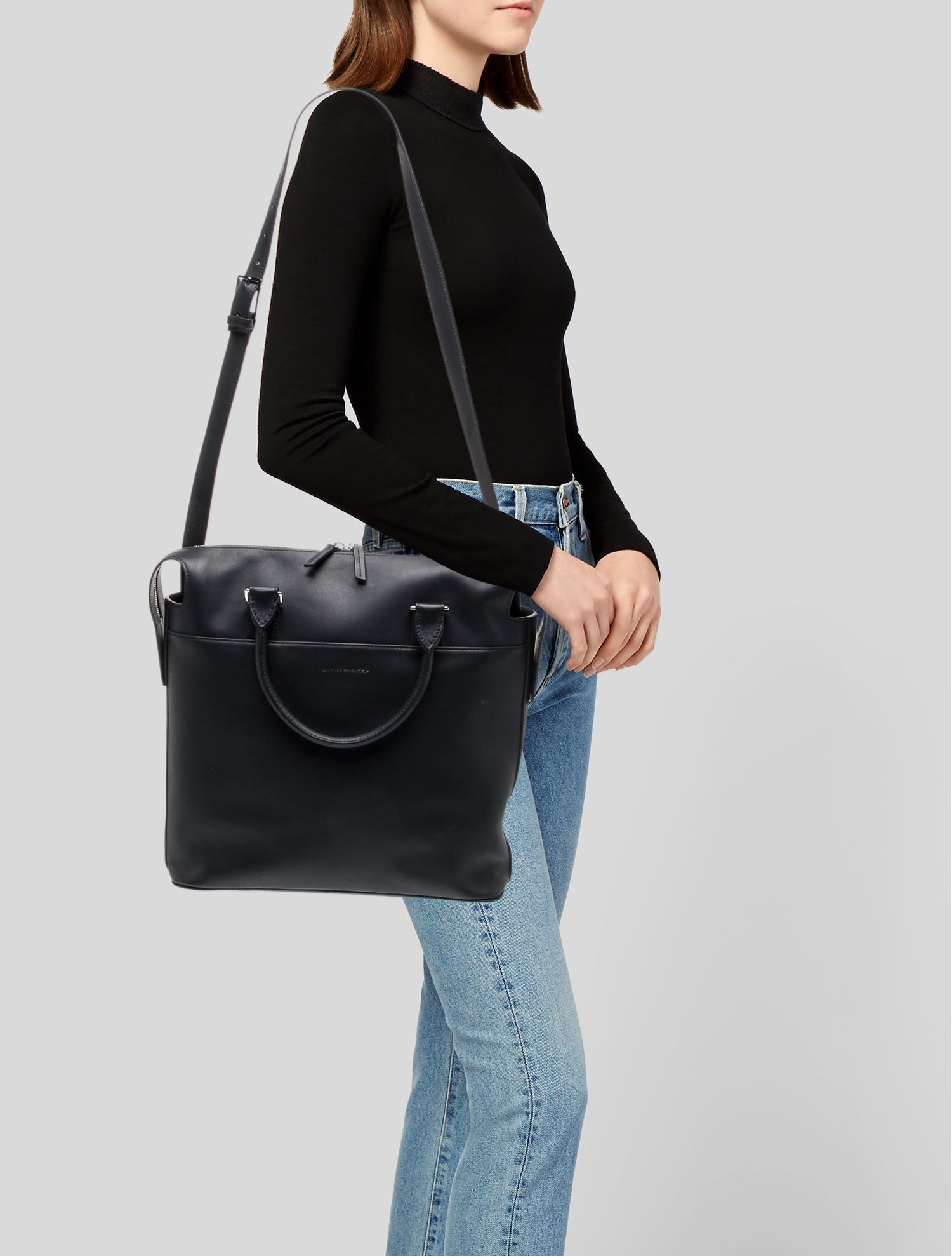 WANT Les Essentiels Leather Shoulder Bag