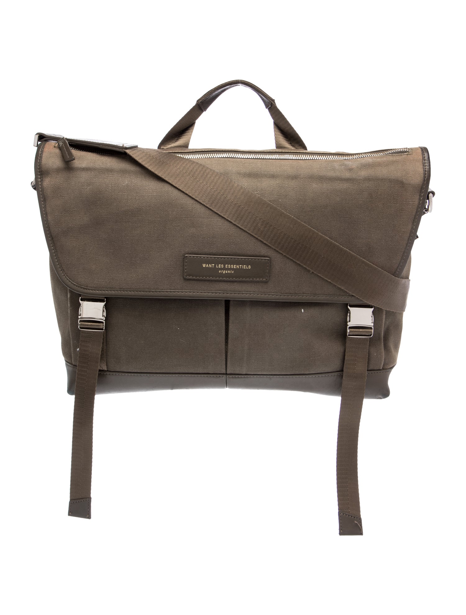 WANT Les Essentiels Canvas Messenger Bag