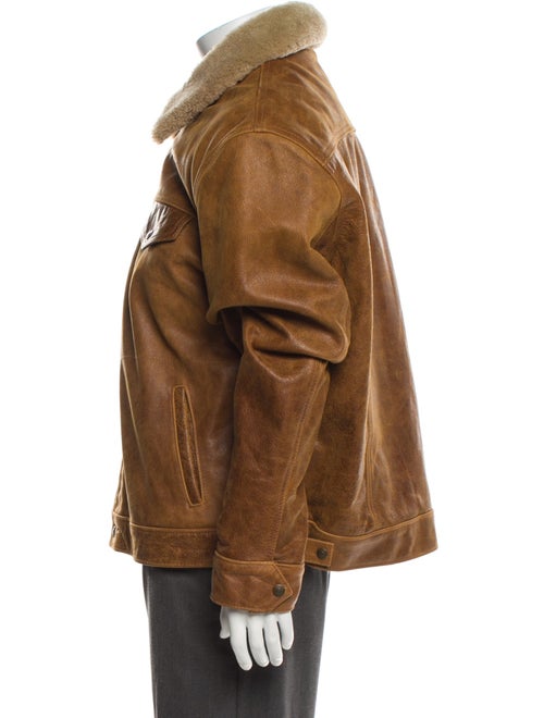 Western By Schott 545 Leather Trucker Jacket