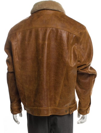 Western By Schott 545 Leather Trucker Jacket