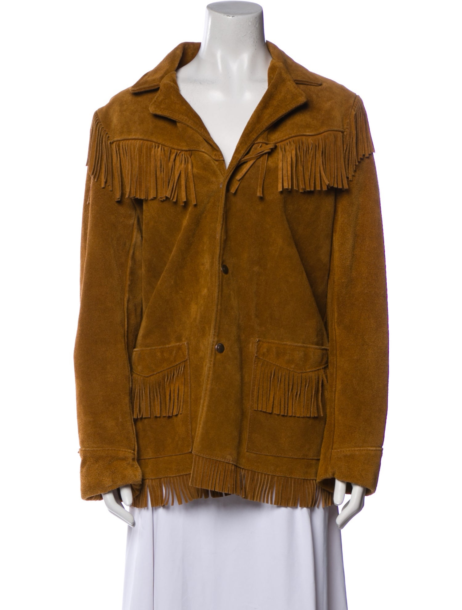 Western By Schott Vintage Suede Utility Jacket