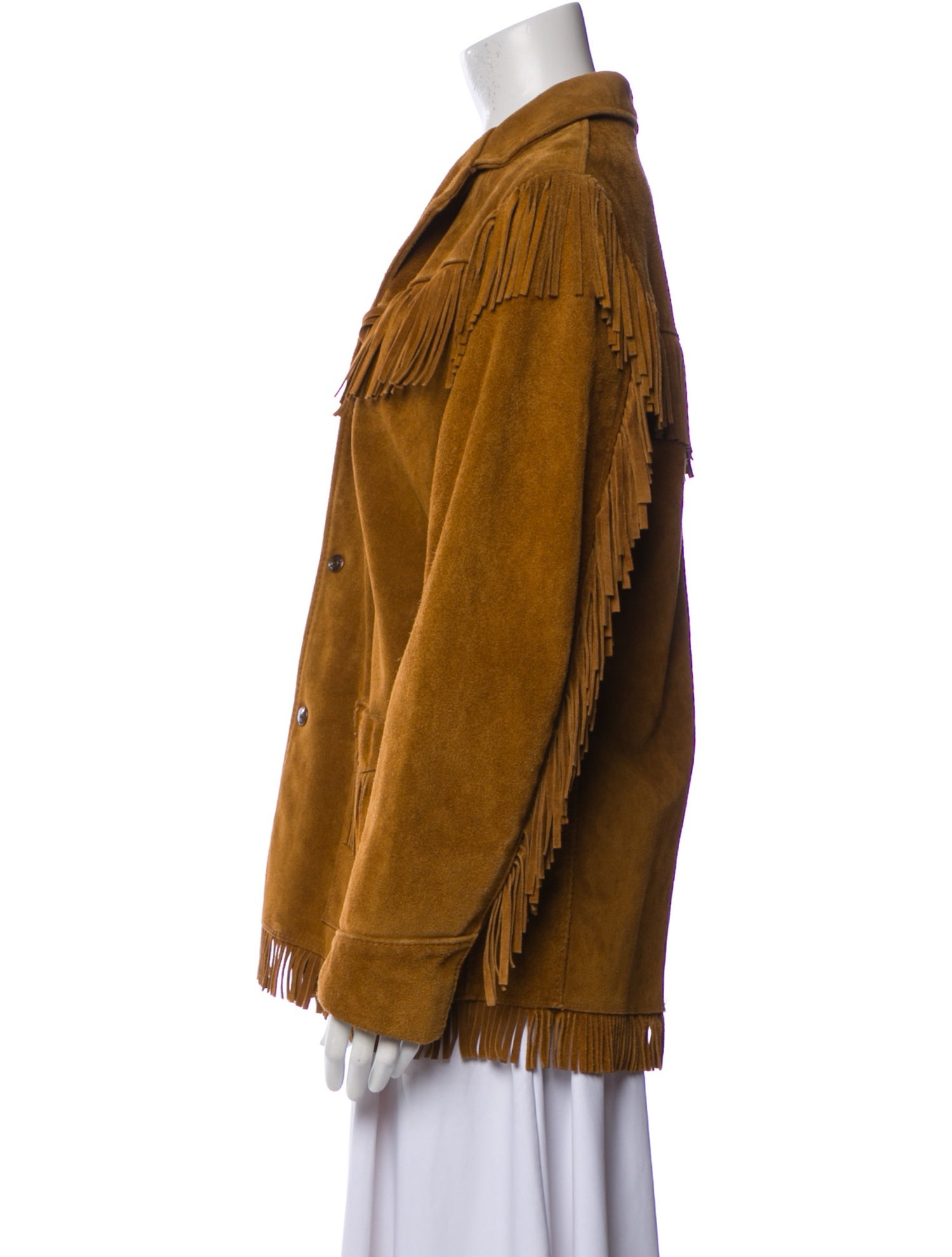 Western By Schott Vintage Suede Utility Jacket