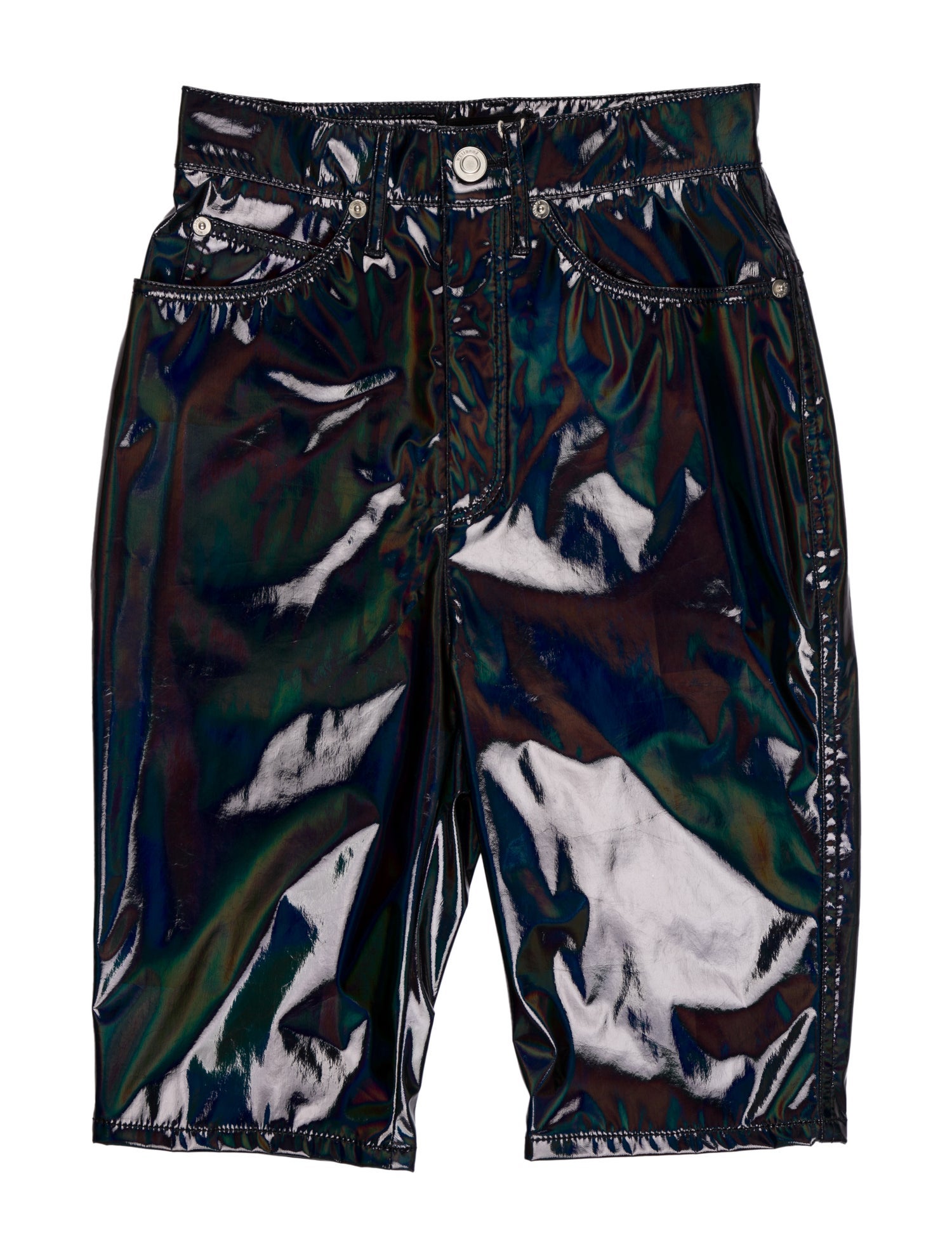 We11Done Printed Knee-Length Shorts