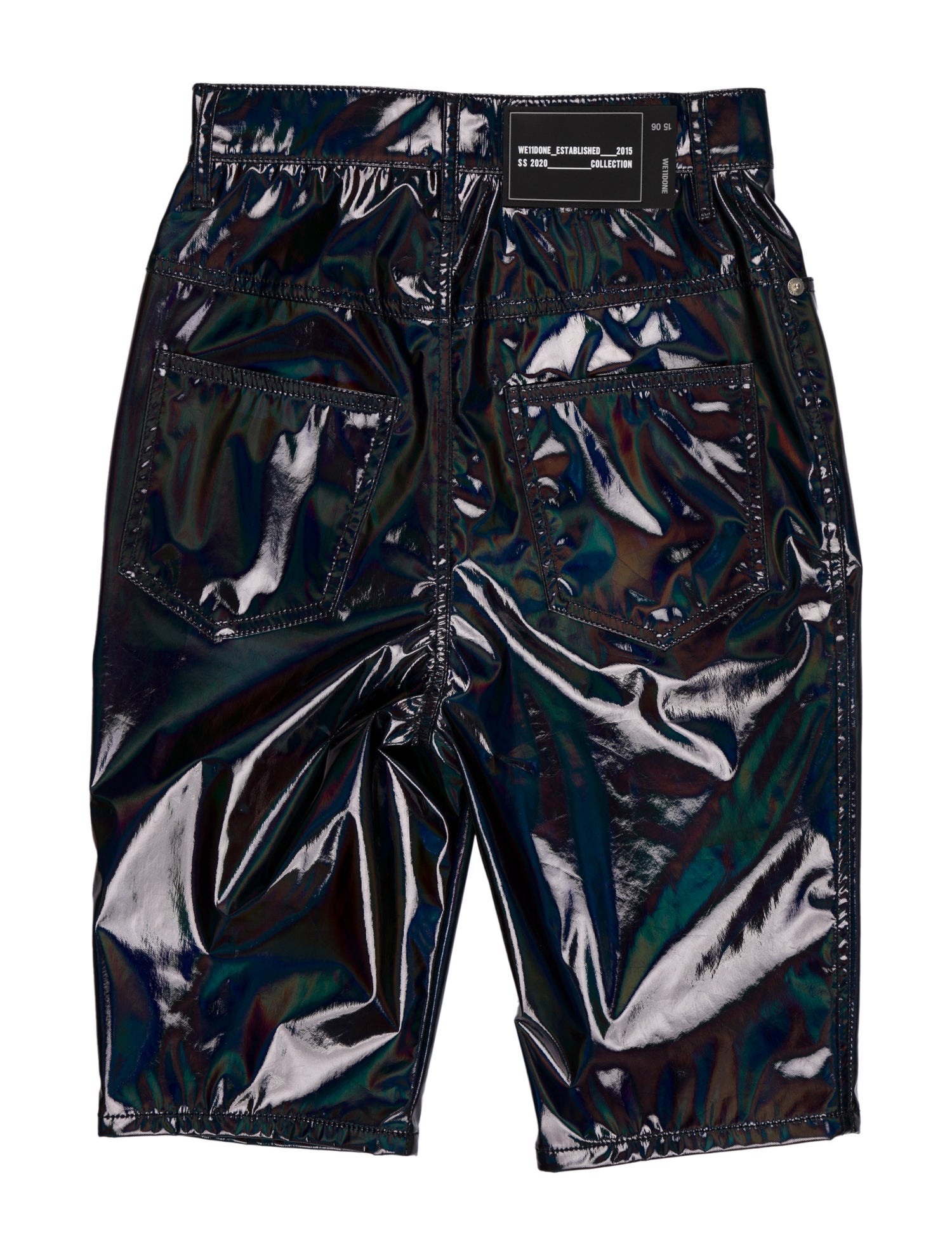 We11Done Printed Knee-Length Shorts