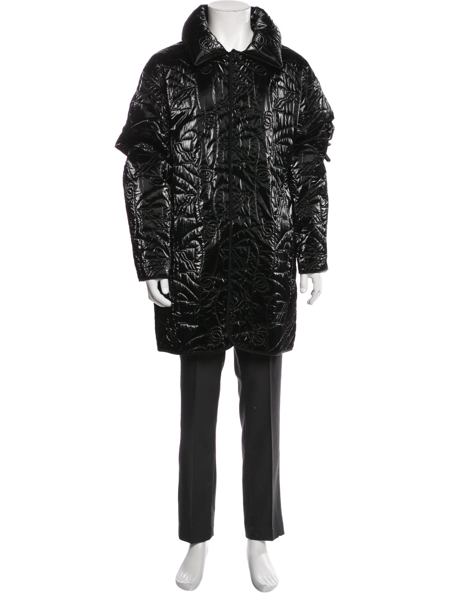 We11Done Graphic Print Parka w/ Tags