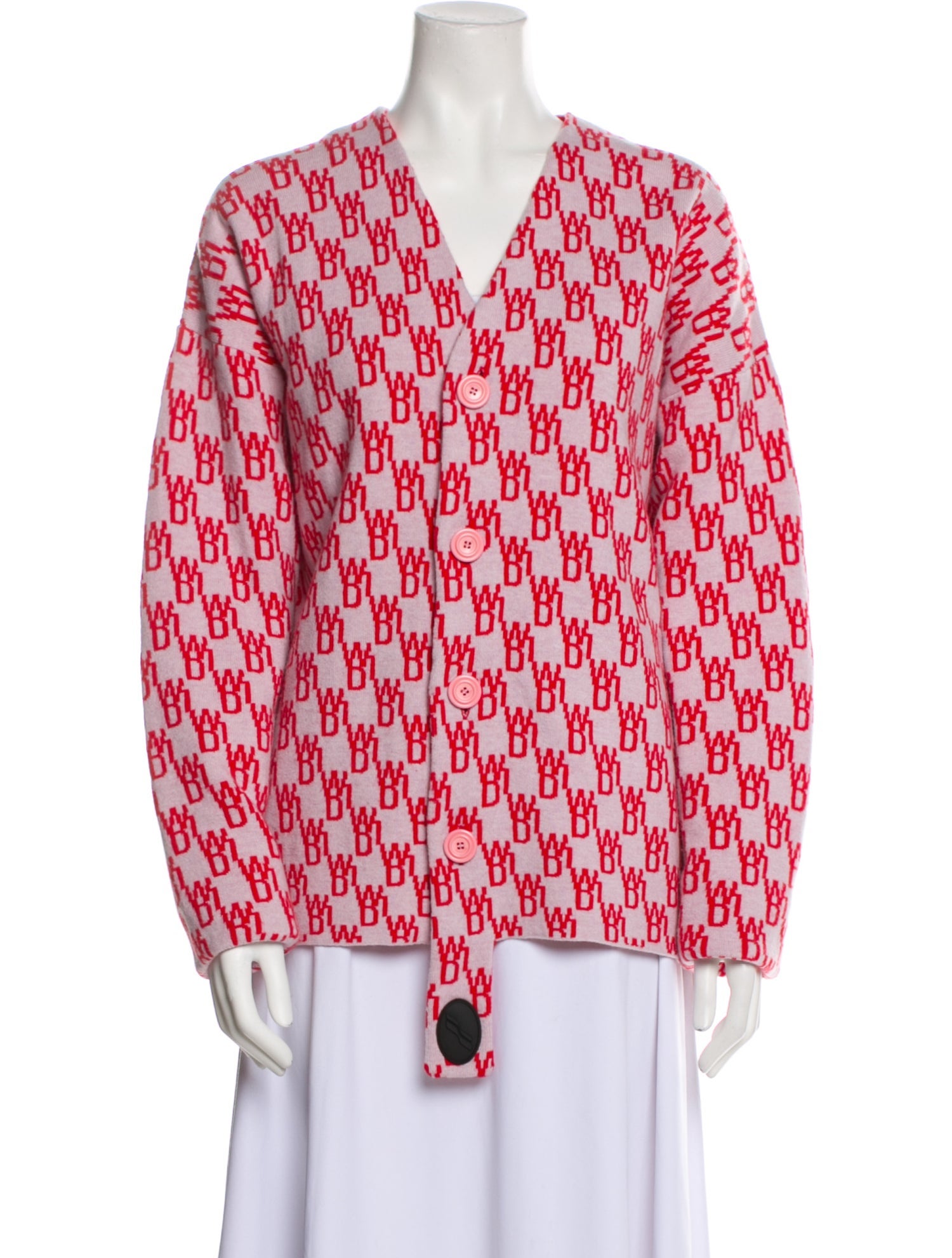 We11Done Wool Printed Sweater