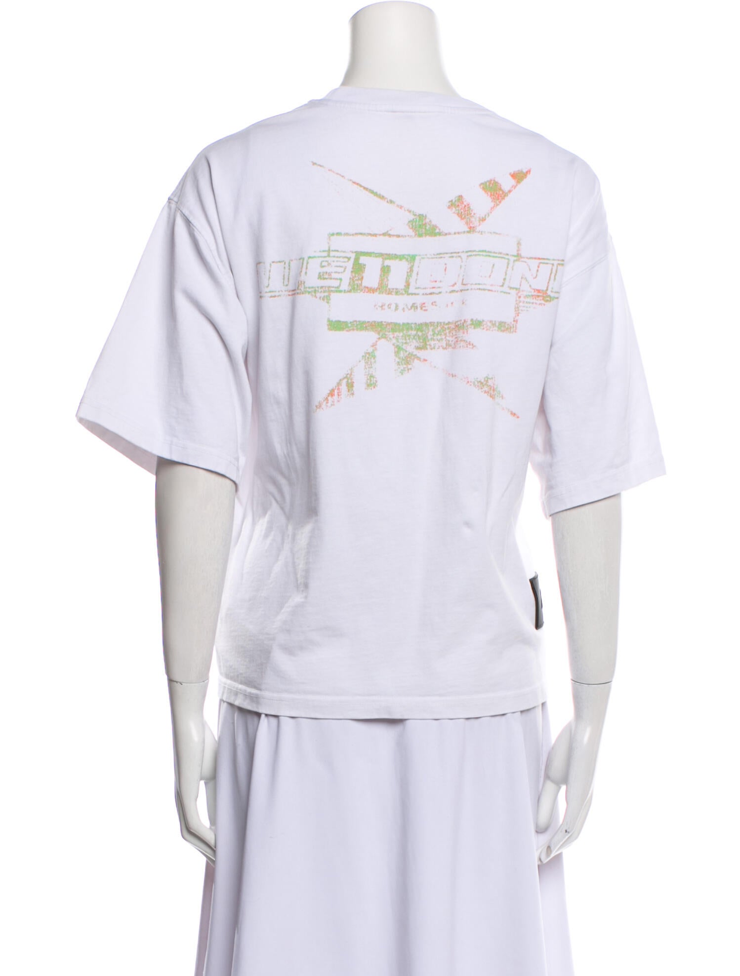 We11Done Graphic Print Crew Neck T-Shirt