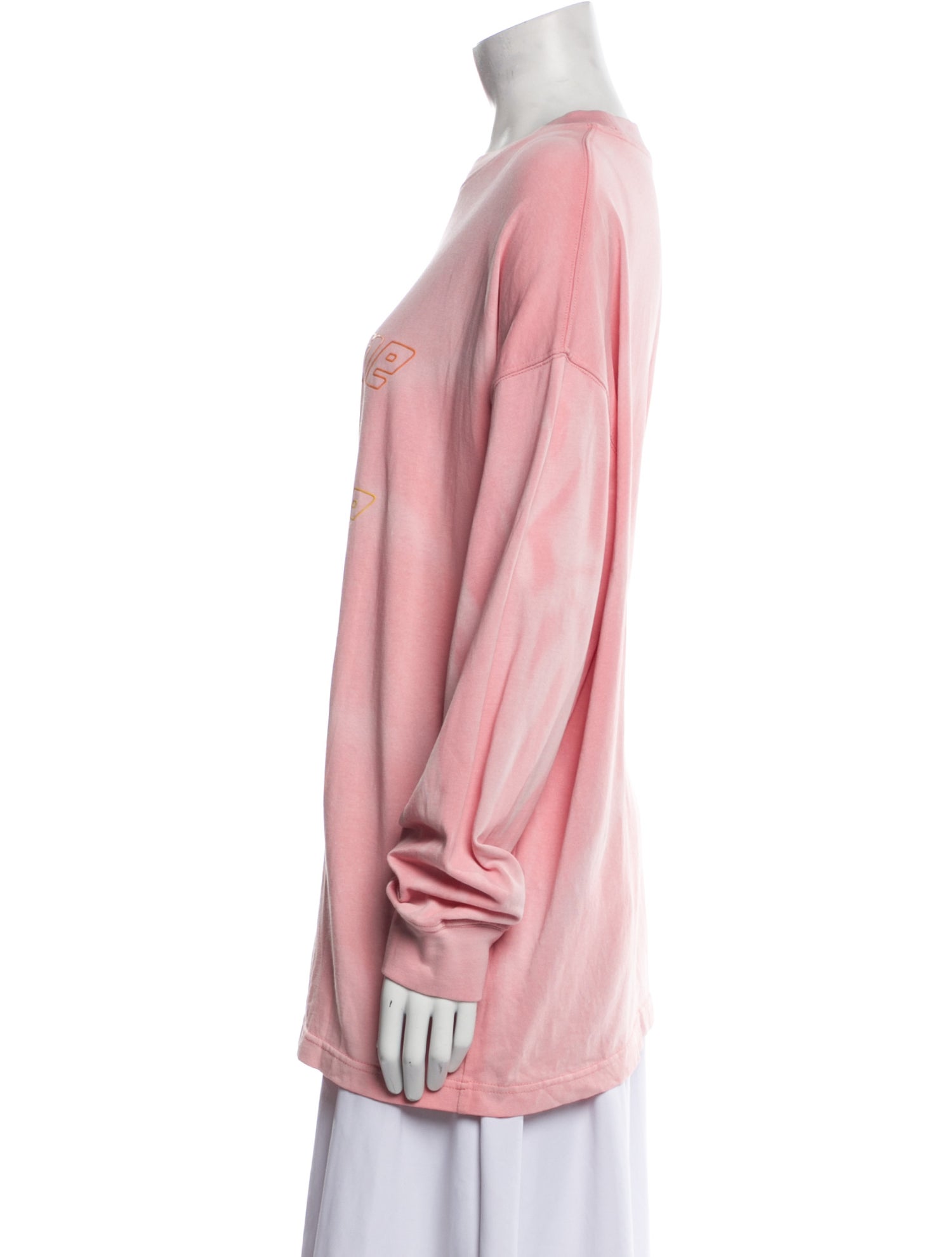 We11Done Graphic Print Crew Neck Sweatshirt