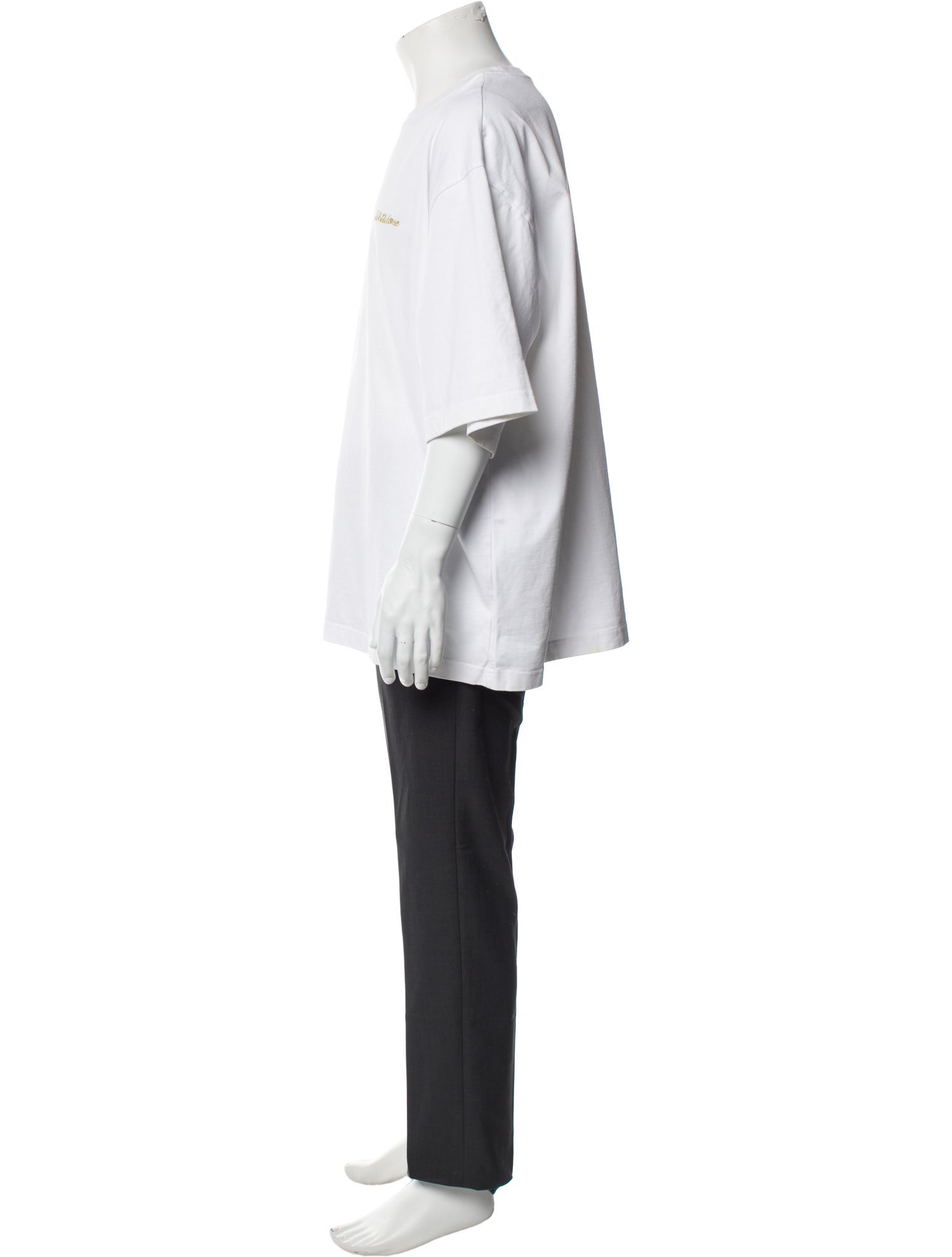 We11Done Crew Neck Short Sleeve T-Shirt