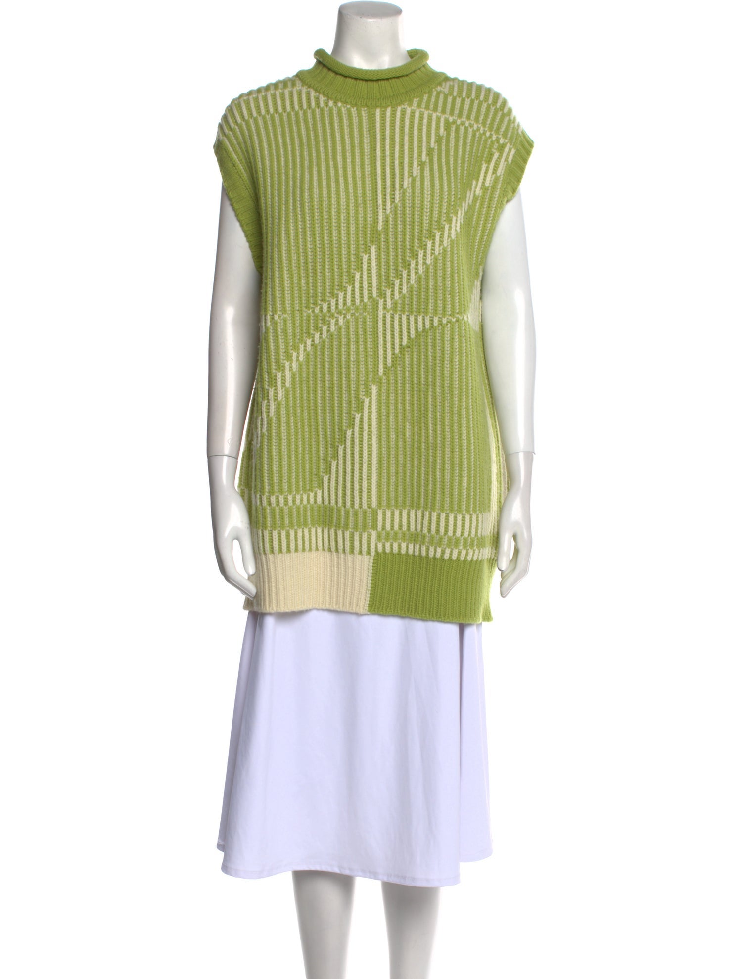 We11Done Wool Mock Neck Sweater