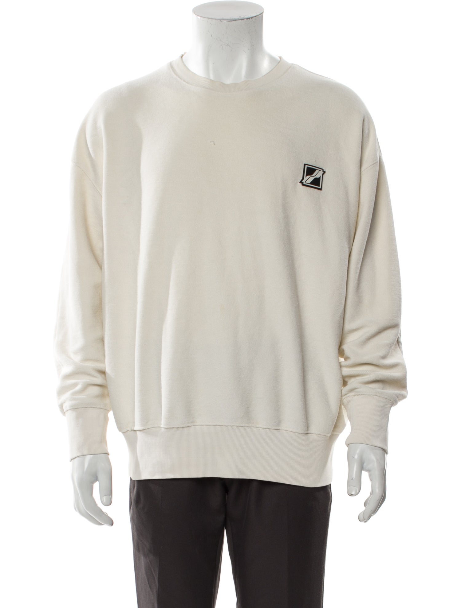 We11Done Crew Neck Long Sleeve Sweatshirt