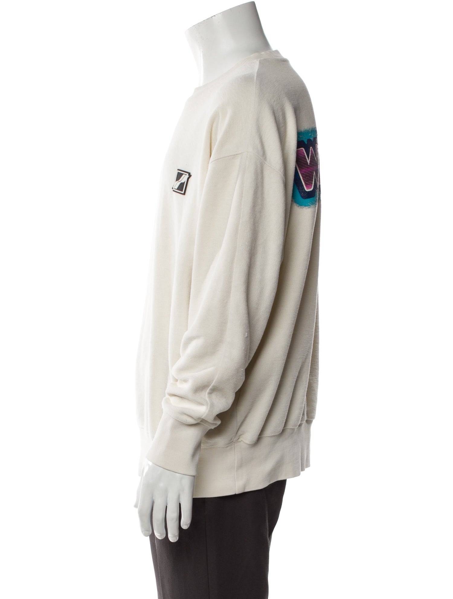 We11Done Crew Neck Long Sleeve Sweatshirt