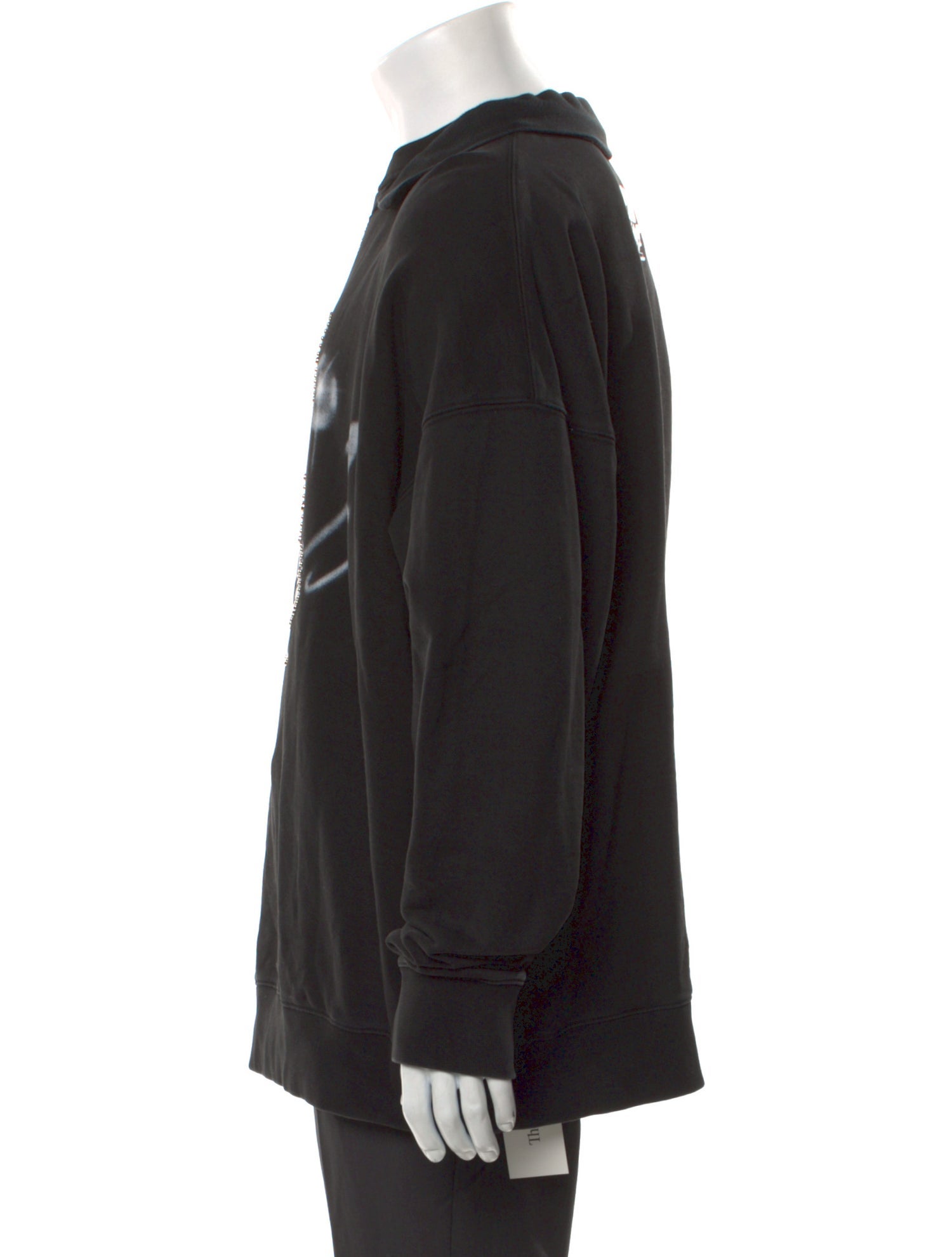 We11Done Graphic Print Crew Neck Sweatshirt