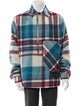 We11Done Wool Plaid Print Jacket