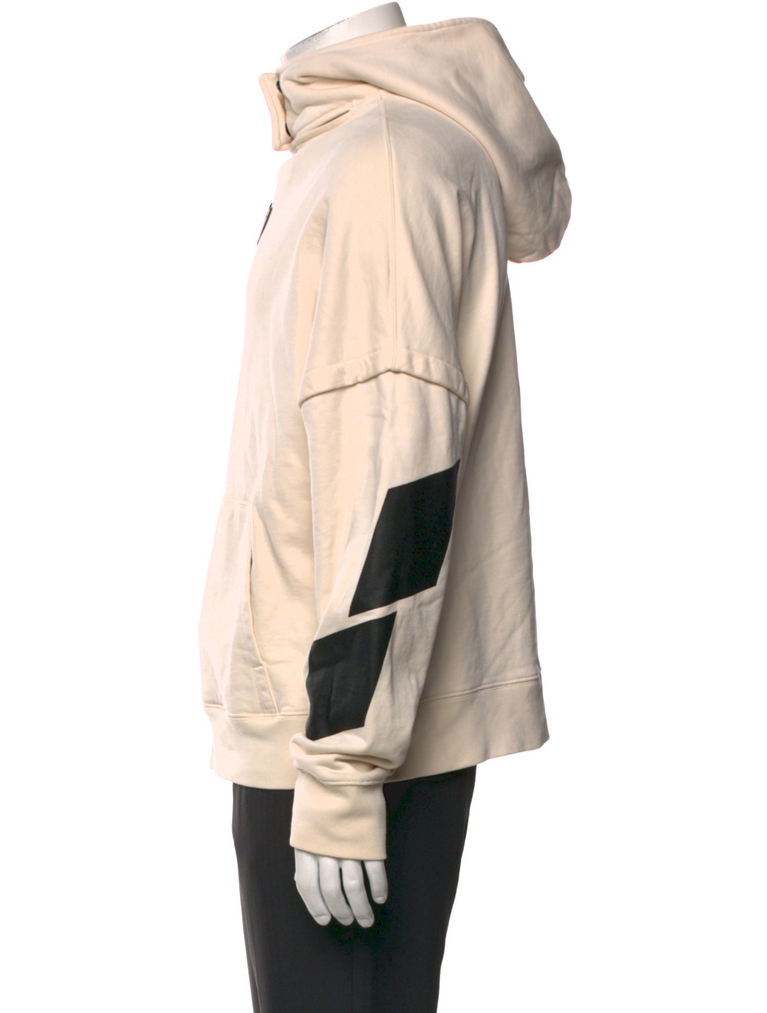 We11Done Graphic Print Crew Neck Hoodie